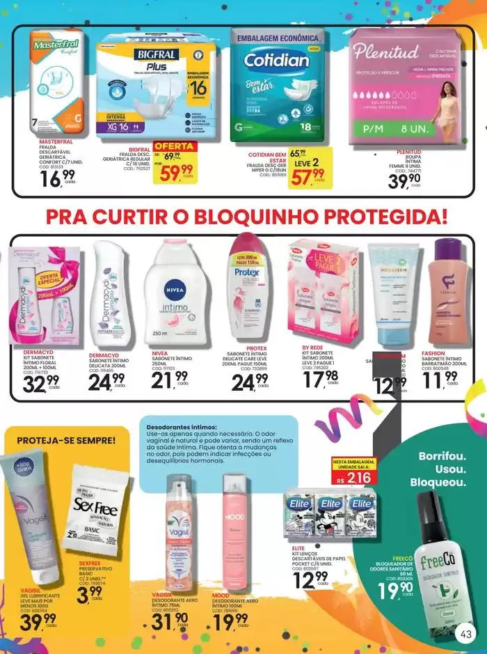 Encarte de Grandes descontos em produtos selecionados 4 de fevereiro até 4 de março 2025 - Pagina 43