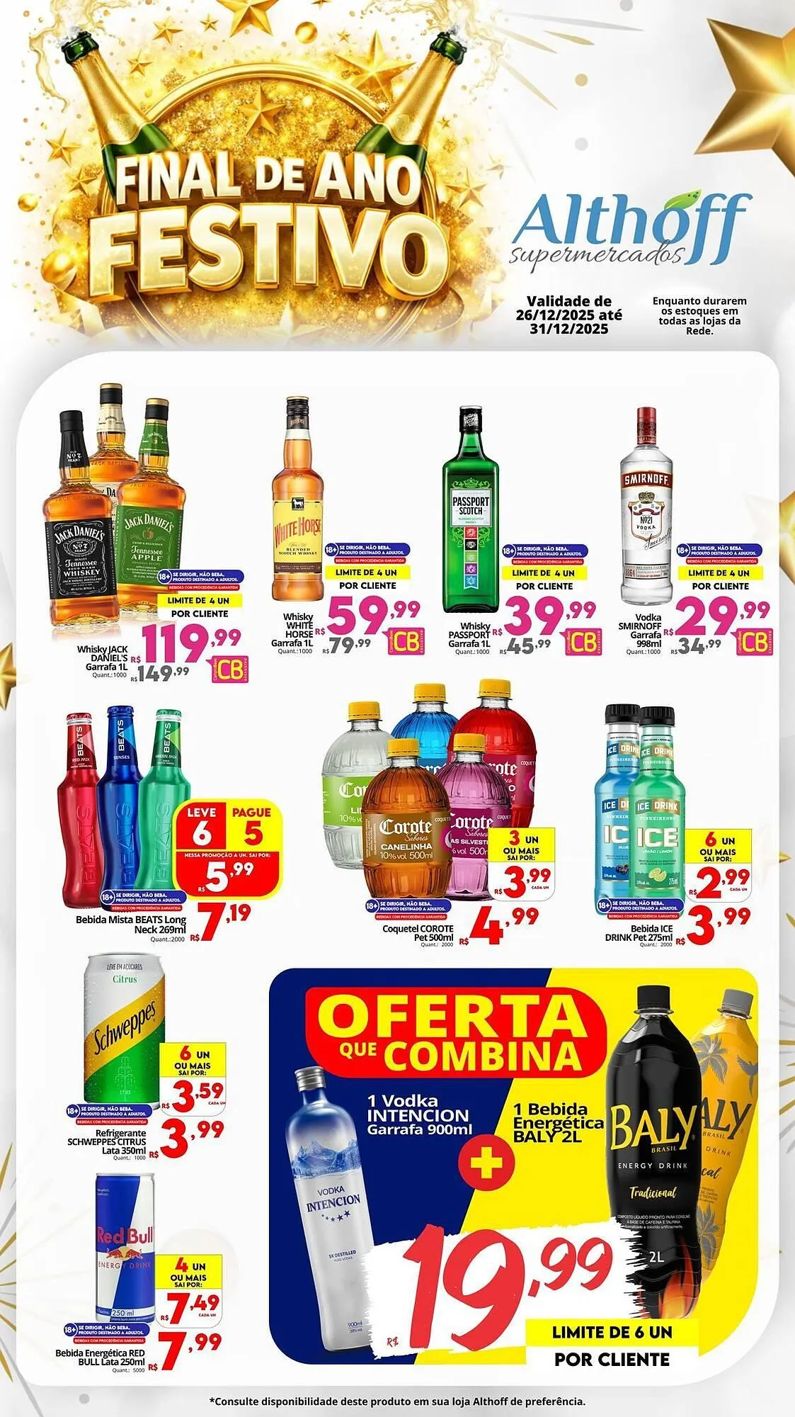 Encarte de Encarte Althoff Supermercados 26 de dezembro até 31 de dezembro 2025 - Pagina 1