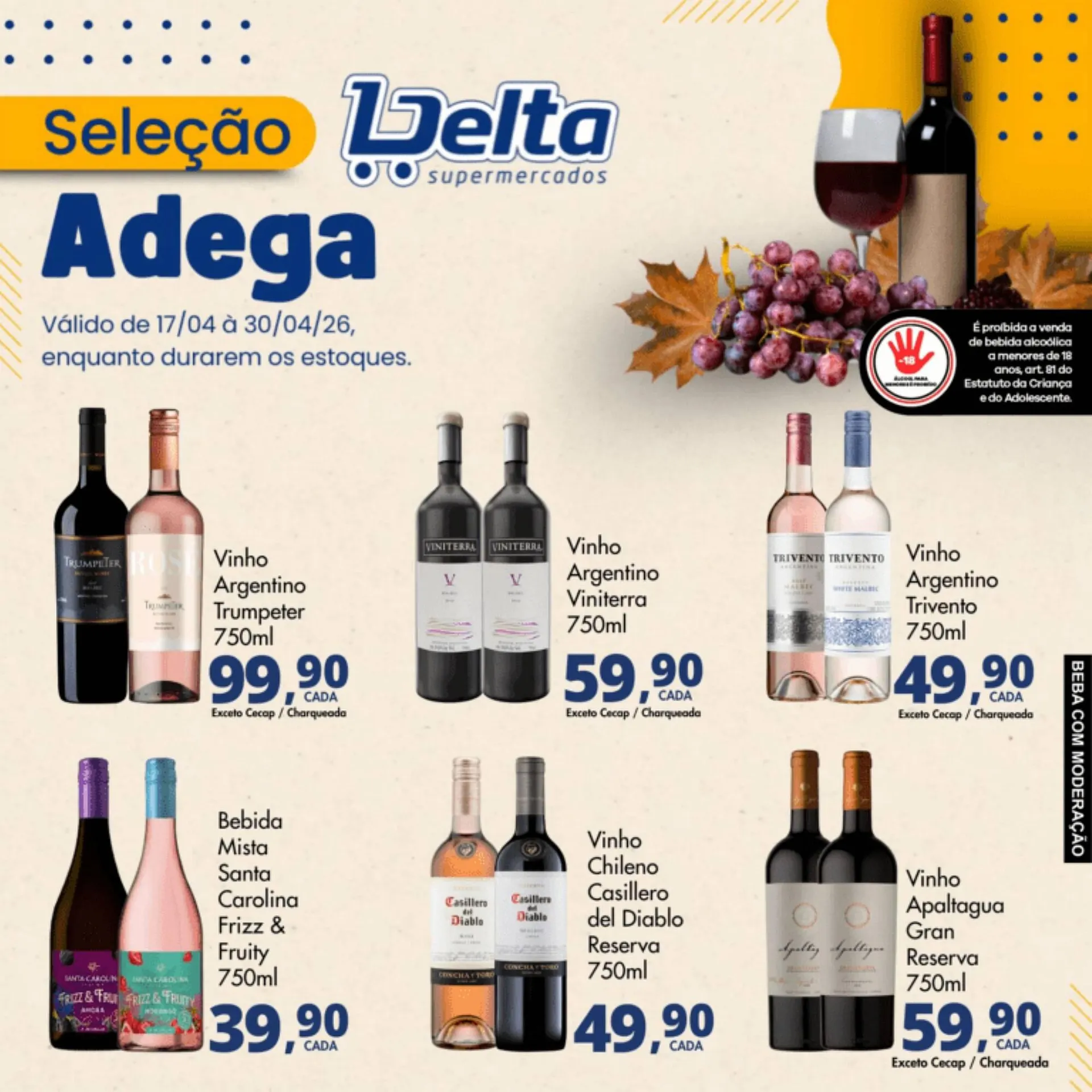 Encarte de Catálogo Delta Supermercados 17 de abril até 30 de abril 2026 - Pagina 2