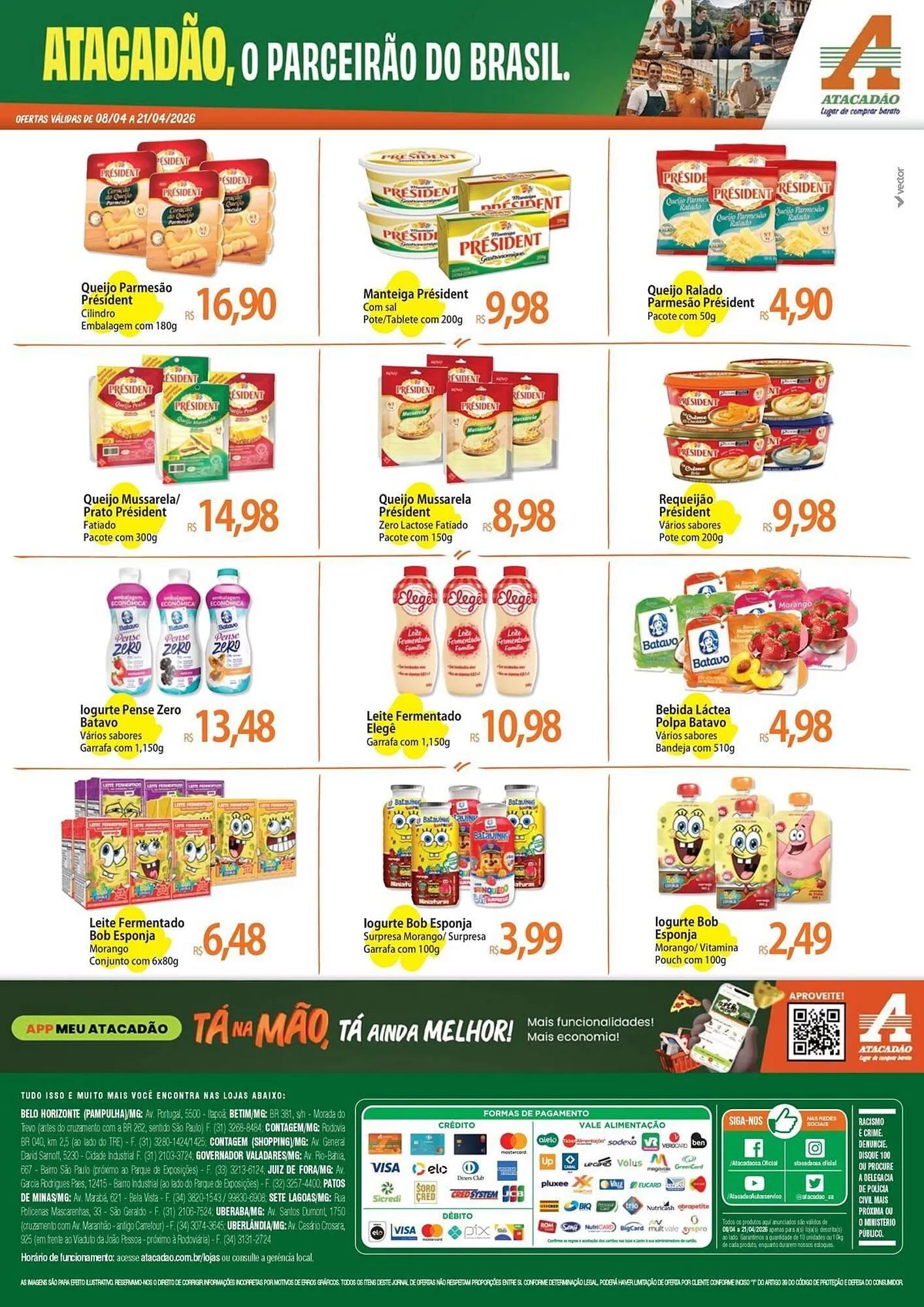 Encarte de Folheto Atacadão 9 de abril até 21 de abril 2026 - Pagina 2