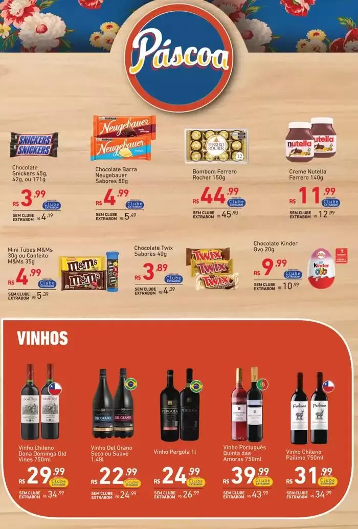 Encarte de Ofertas da semana Extrabom Supermercados 11 de abril até 24 de abril 2025 - Pagina 3
