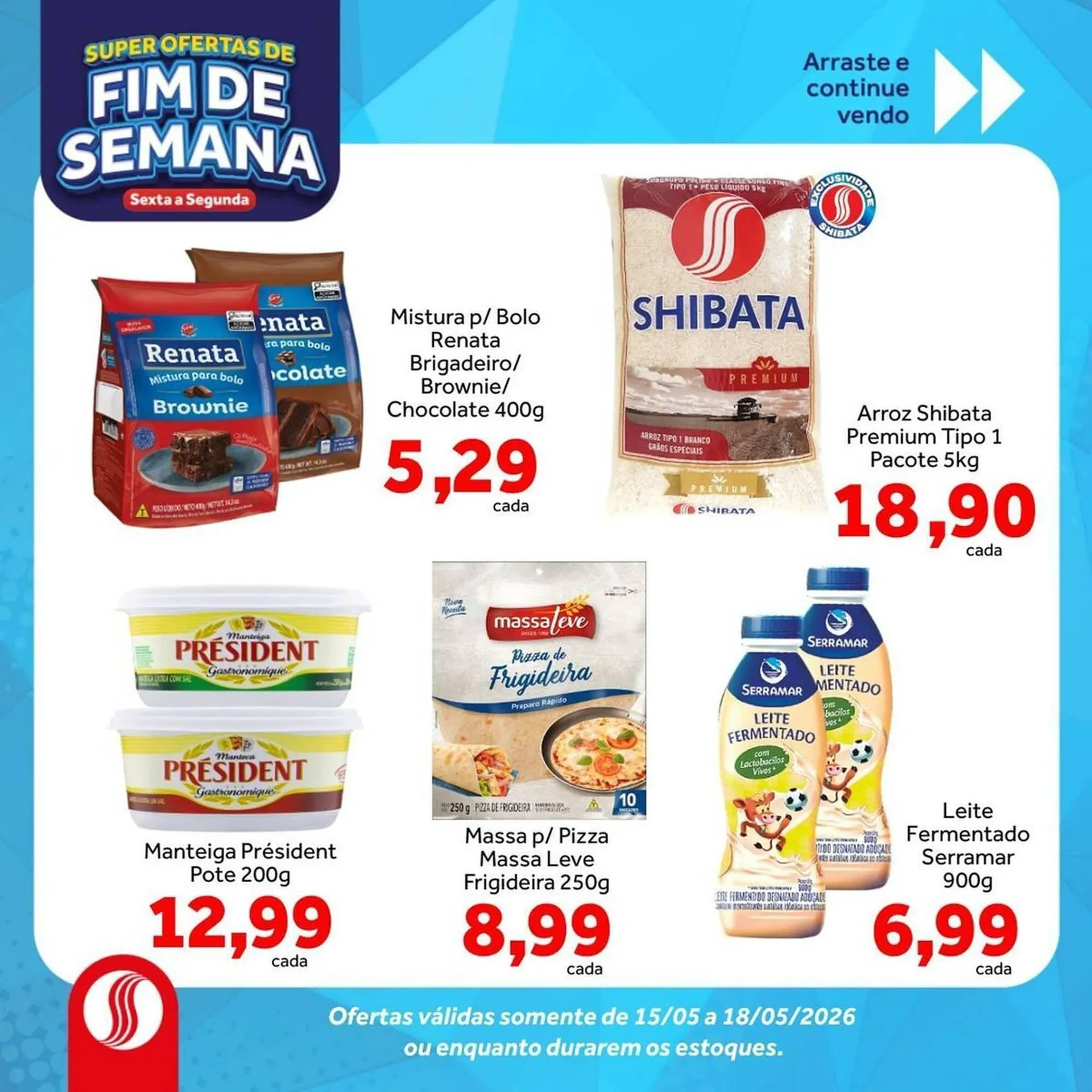 Encarte de Folheto Shibata Supermercados 15 de maio até 18 de maio 2026 - Pagina 3