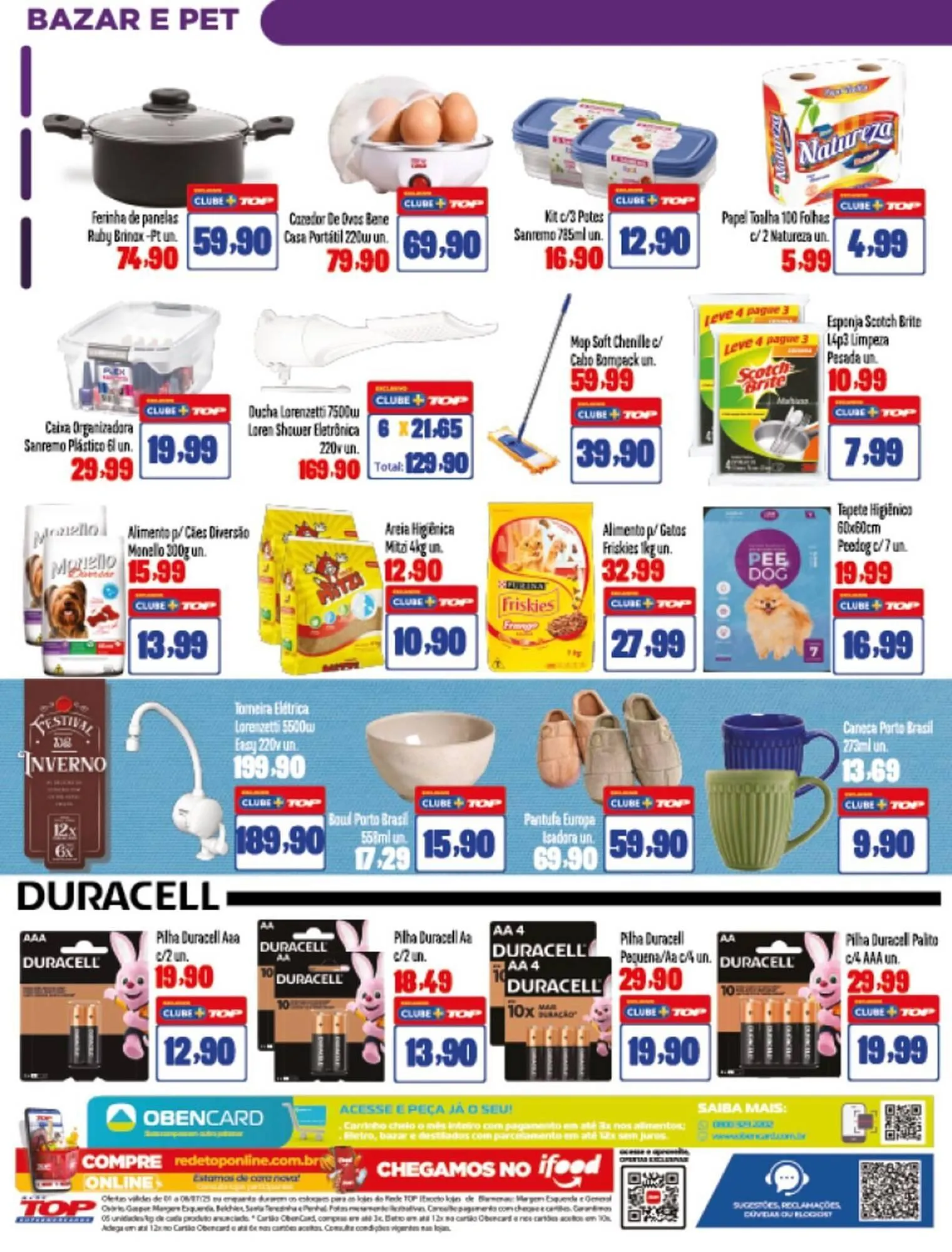 Encarte de Catálogo Rede Top 1 de julho até 6 de julho 2025 - Pagina 11