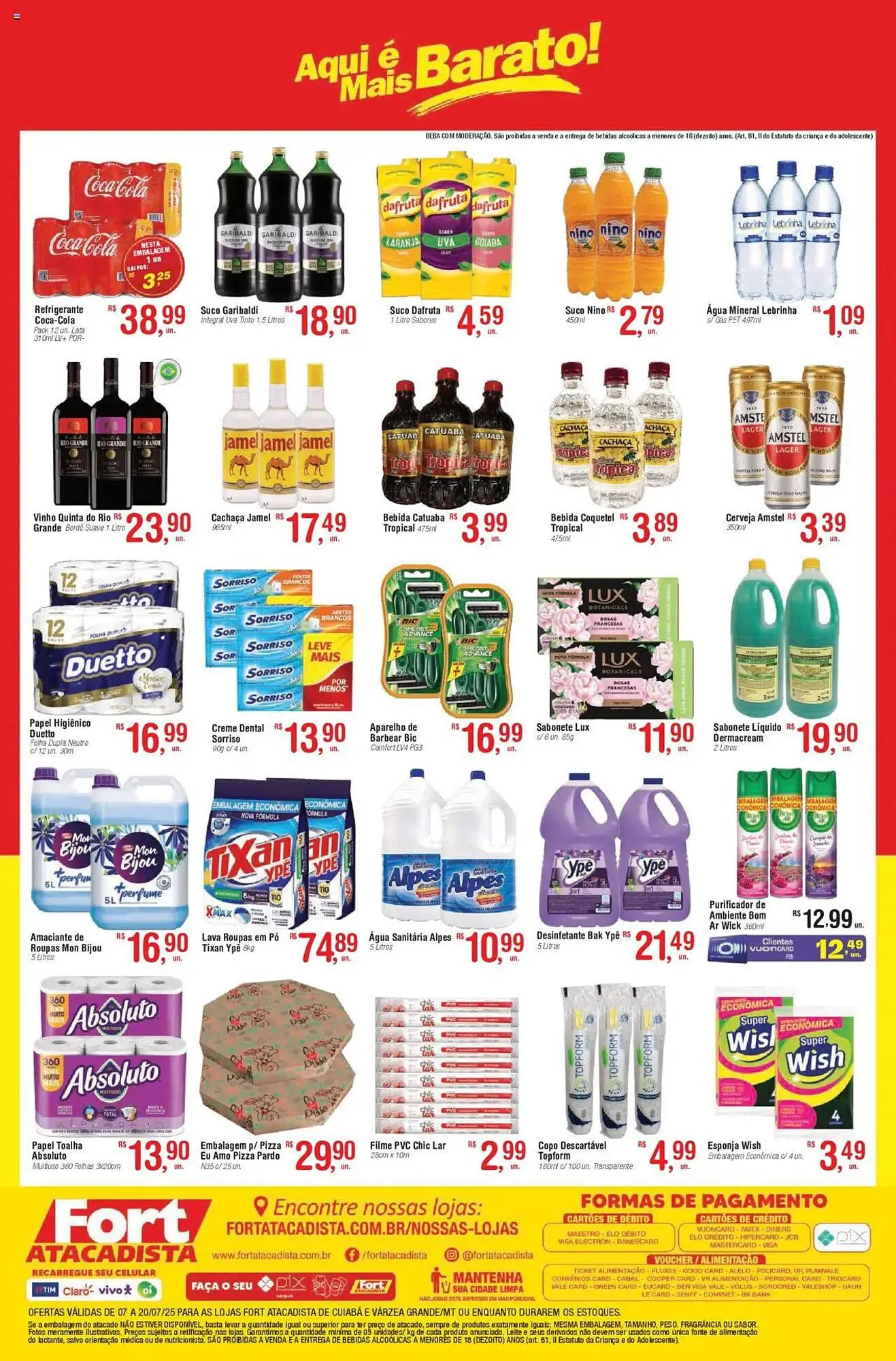 Encarte de Catálogo Fort Atacadista 7 de julho até 20 de julho 2025 - Pagina 4