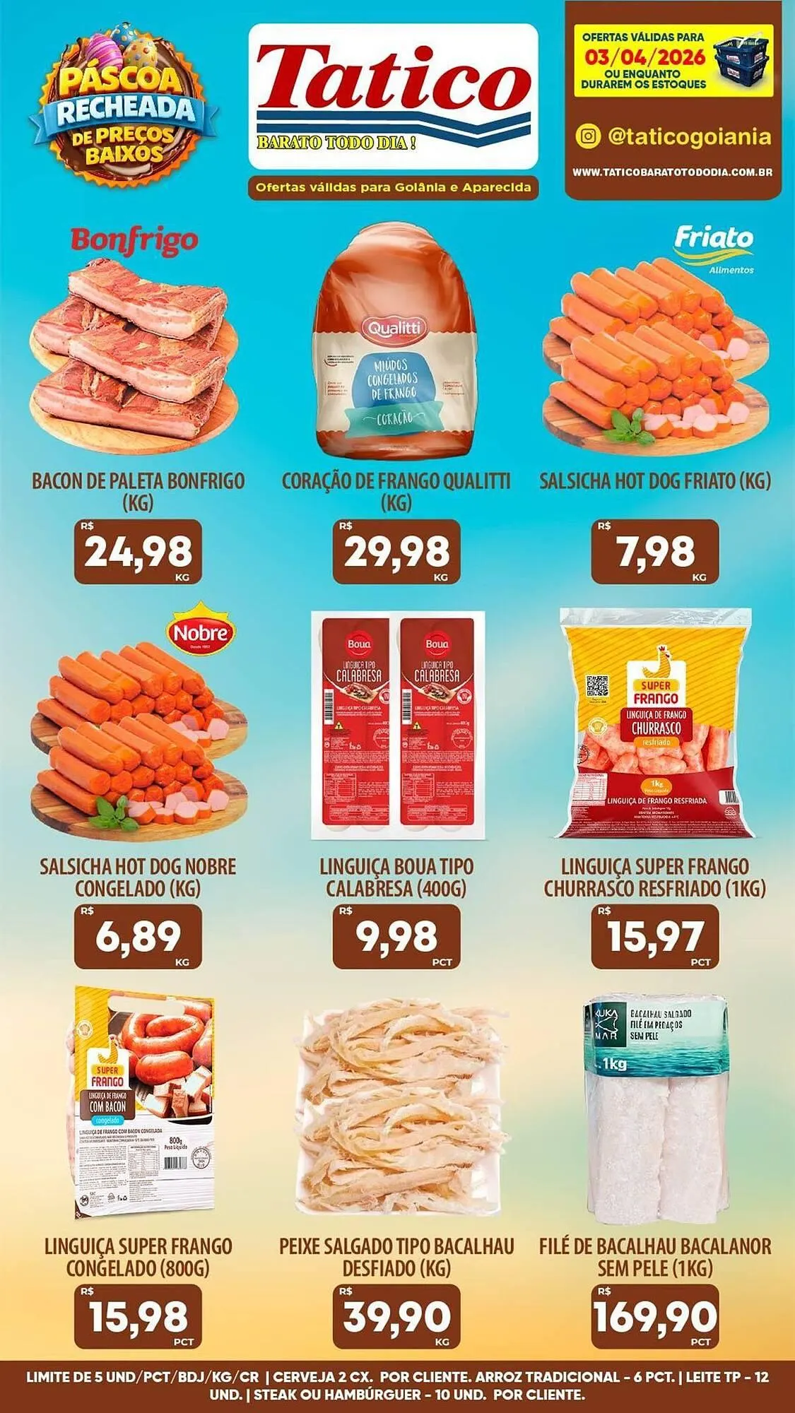 Encarte de Tabloide Tatico 3 de abril até 3 de abril 2026 - Pagina 14