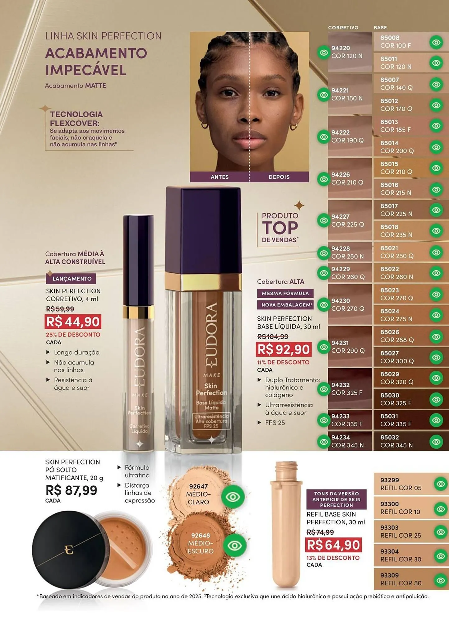 Encarte de Catálogo Eudora 1 de abril até 1 de maio 2026 - Pagina 15