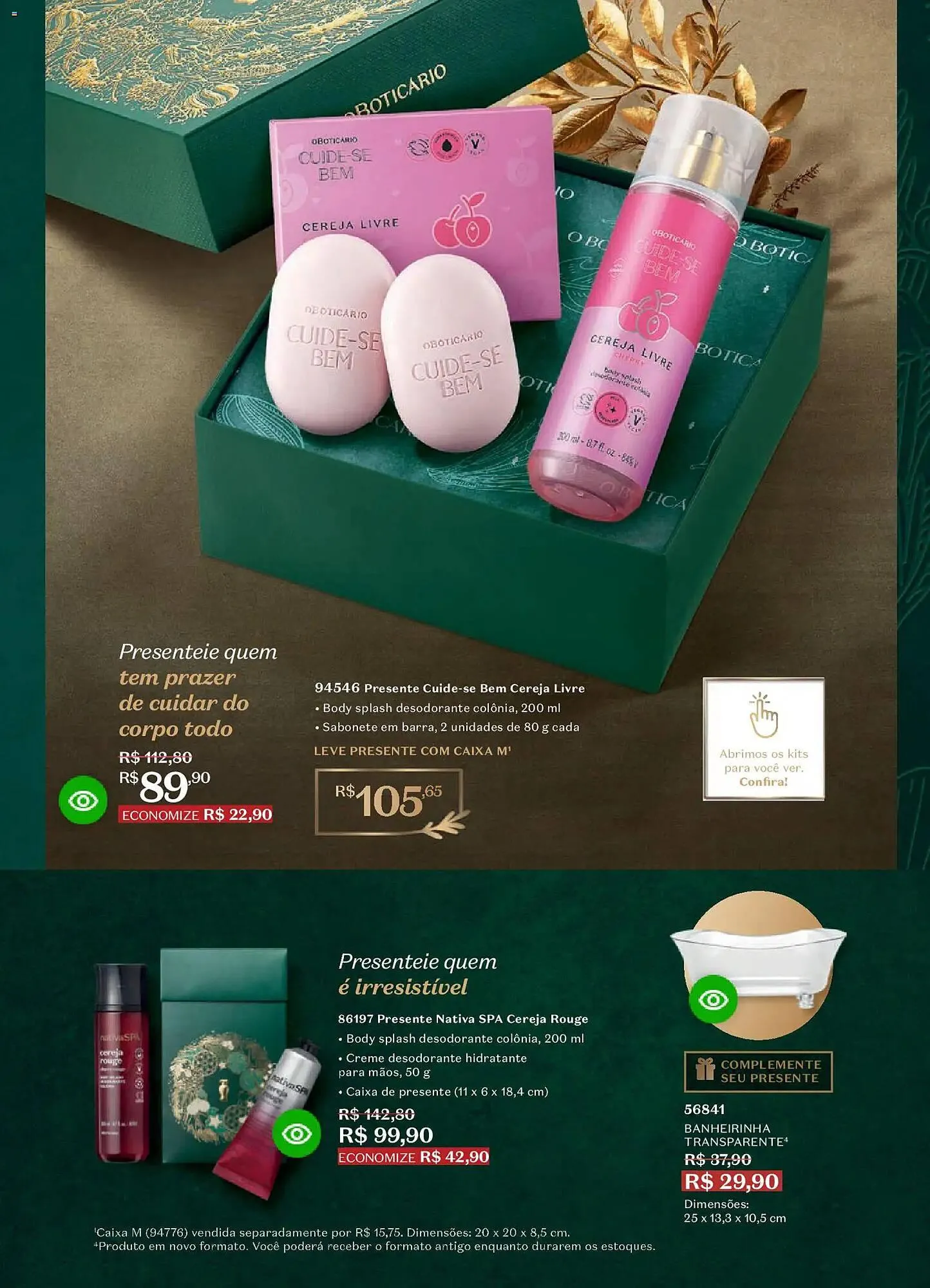 Encarte de Catálogo O Boticário 1 de dezembro até 26 de dezembro 2025 - Pagina 34
