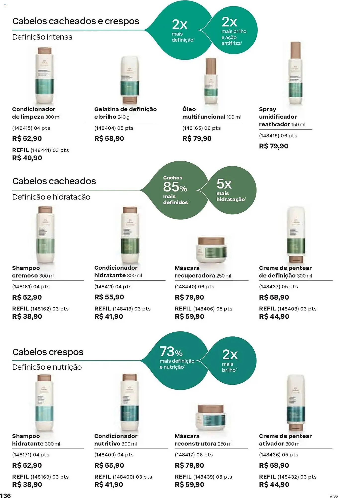 Encarte de Catálogo Natura 19 de fevereiro até 12 de março 2026 - Pagina 136