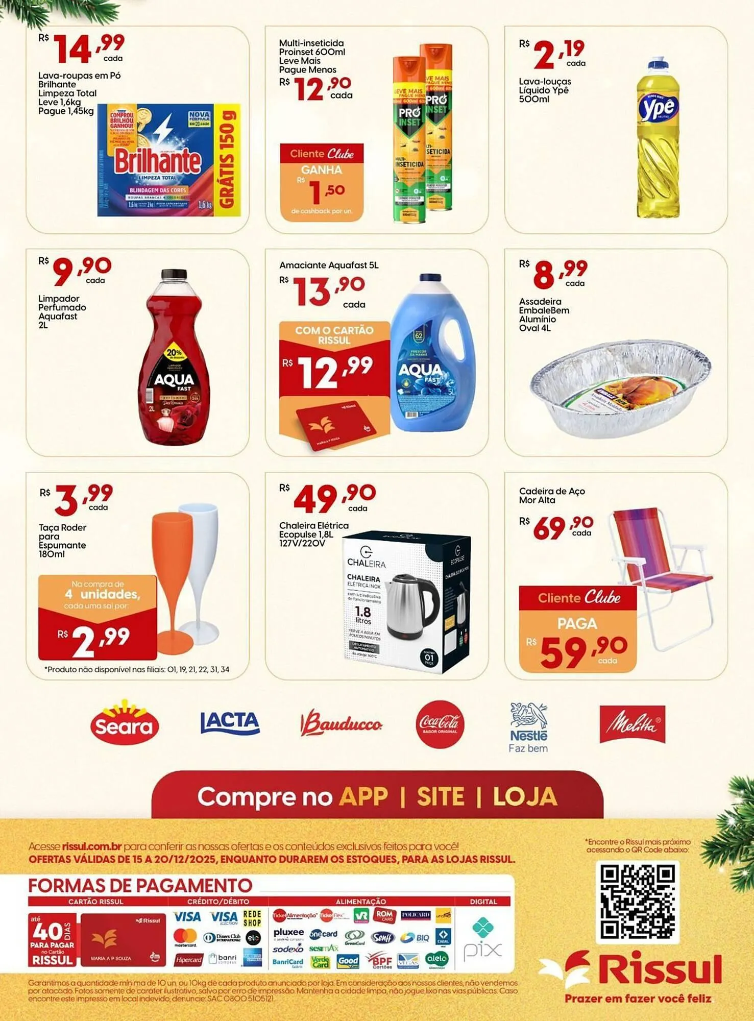 Encarte de Catálogo Supper Rissul 16 de dezembro até 20 de dezembro 2025 - Pagina 9