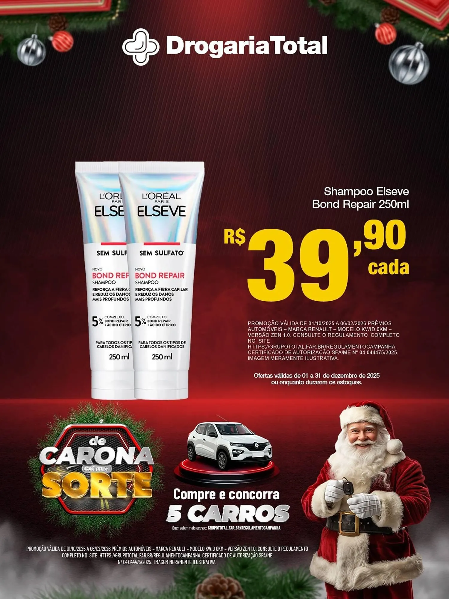Encarte de Catálogo Drogaria Total 31 de dezembro até 6 de janeiro 2026 - Pagina 1