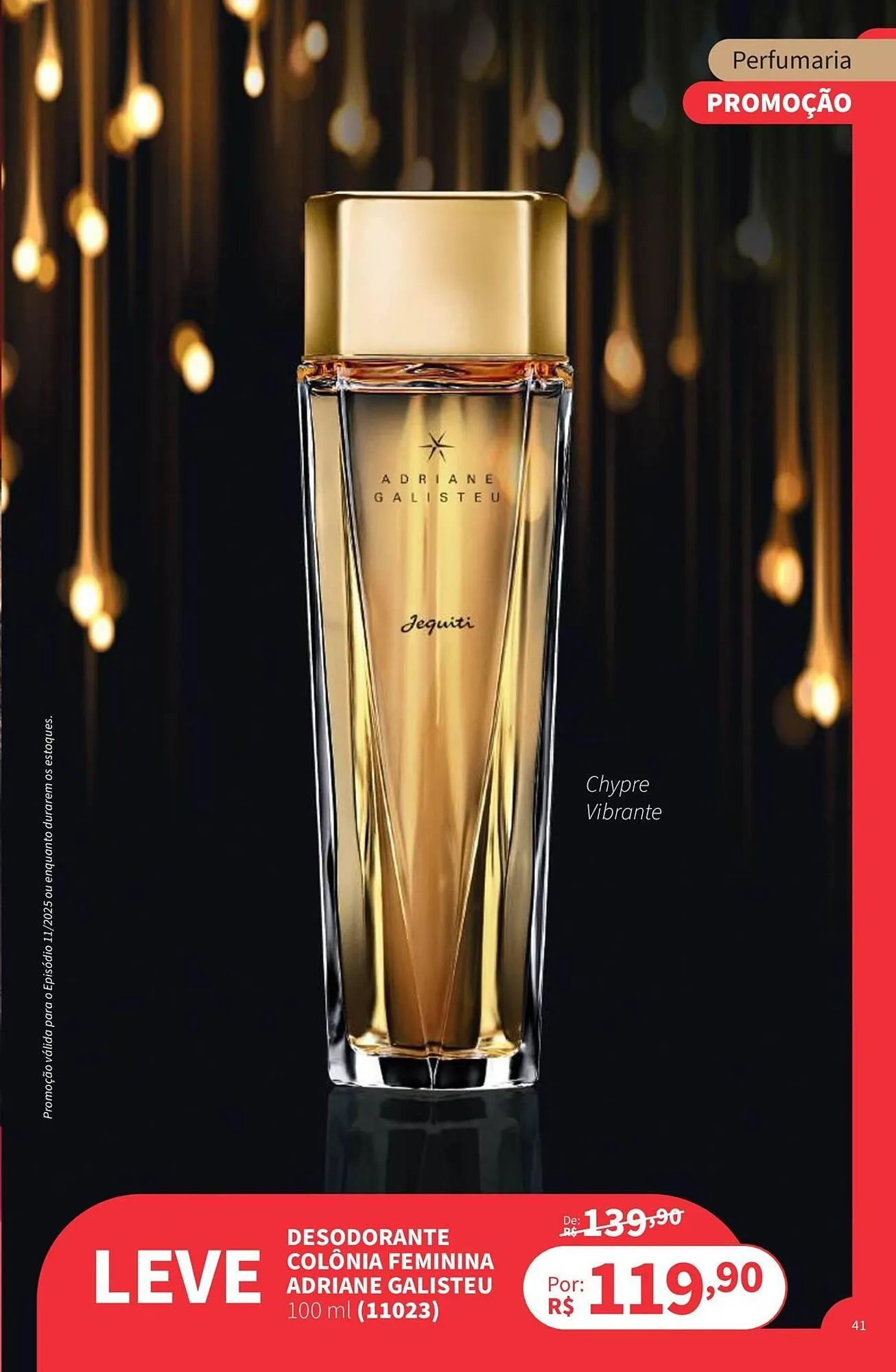 Encarte de Catálogo Jequiti 1 de novembro até 30 de novembro 2025 - Pagina 41