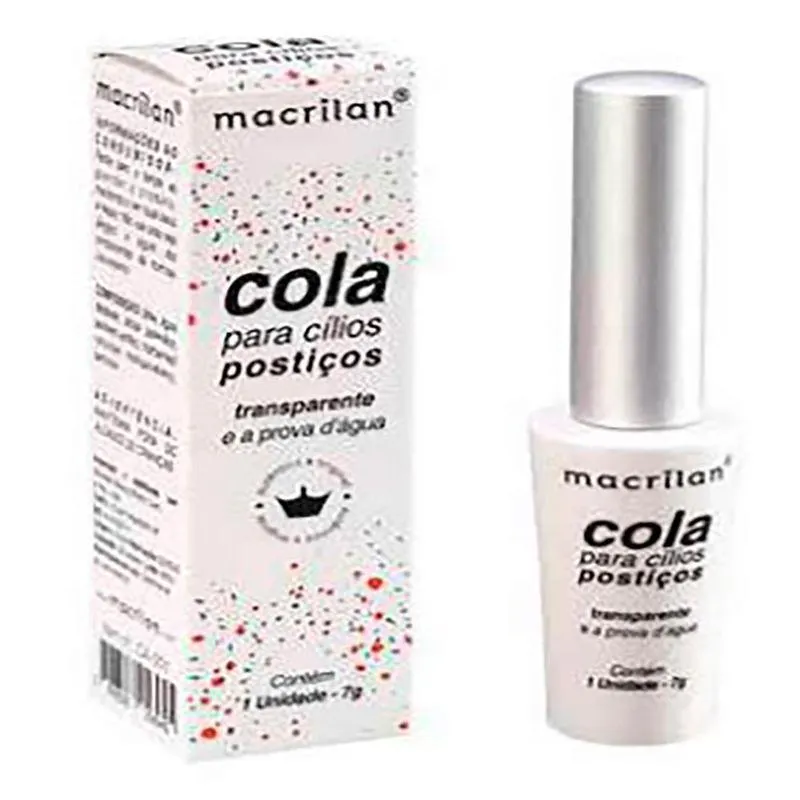 Cola Para Cílios Postiços Transparente - Rubys