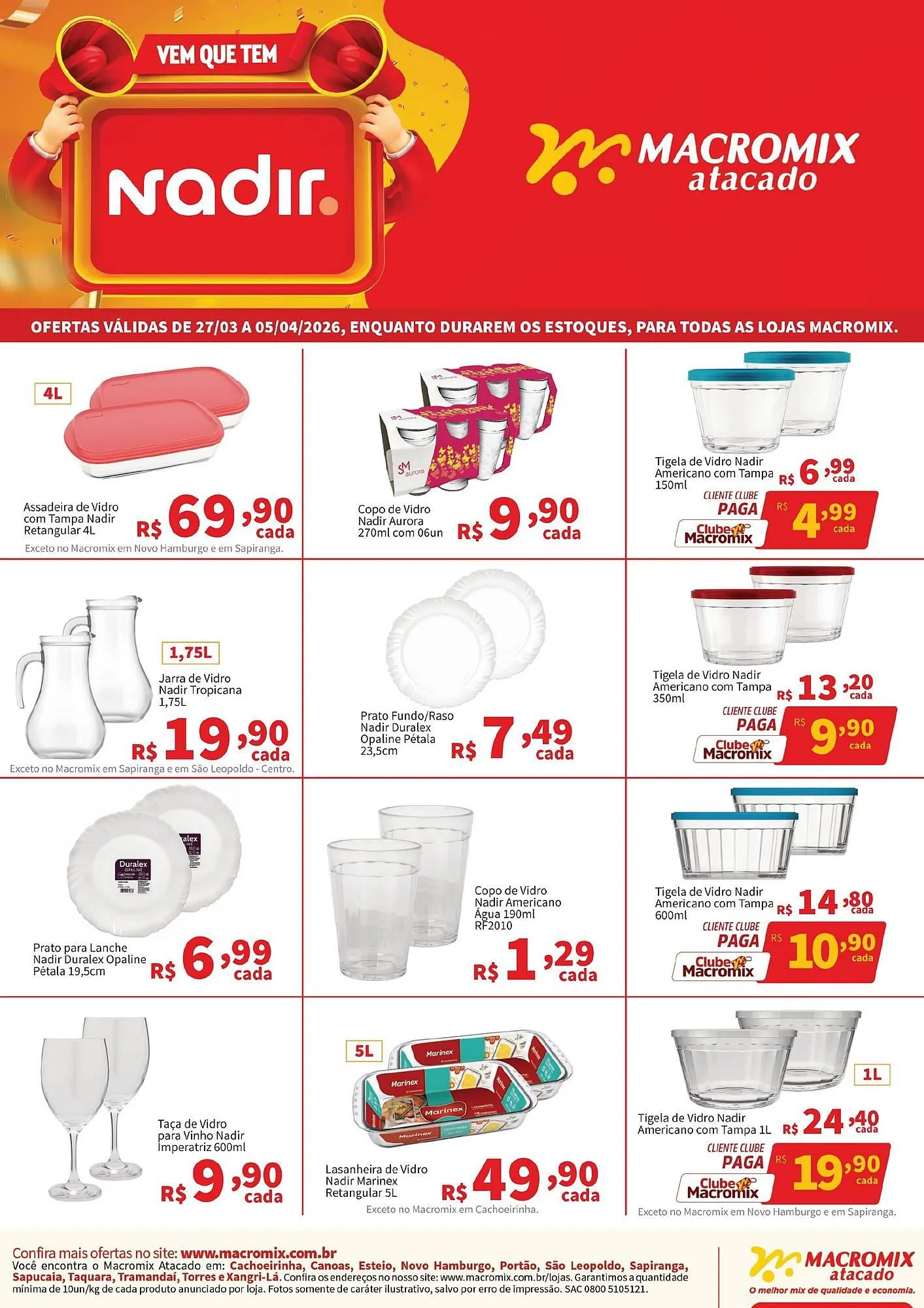 Encarte de Catálogo Macromix Atacado 27 de março até 5 de abril 2026 - Pagina 1