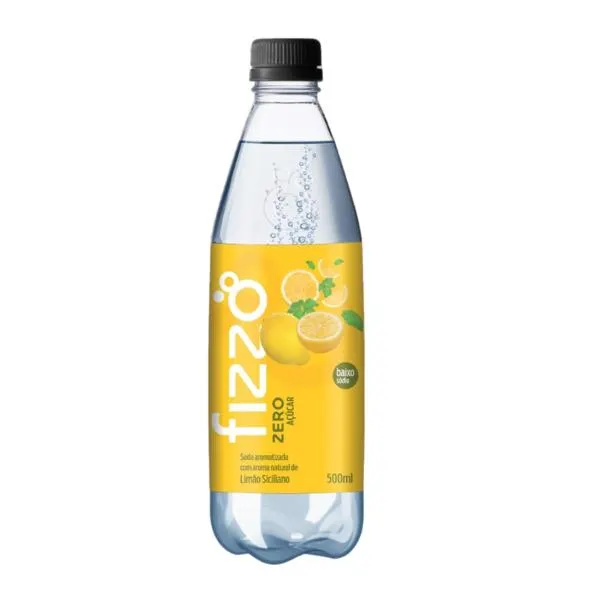 Água com Gás Fizzo de Limão Siciliano 500ml