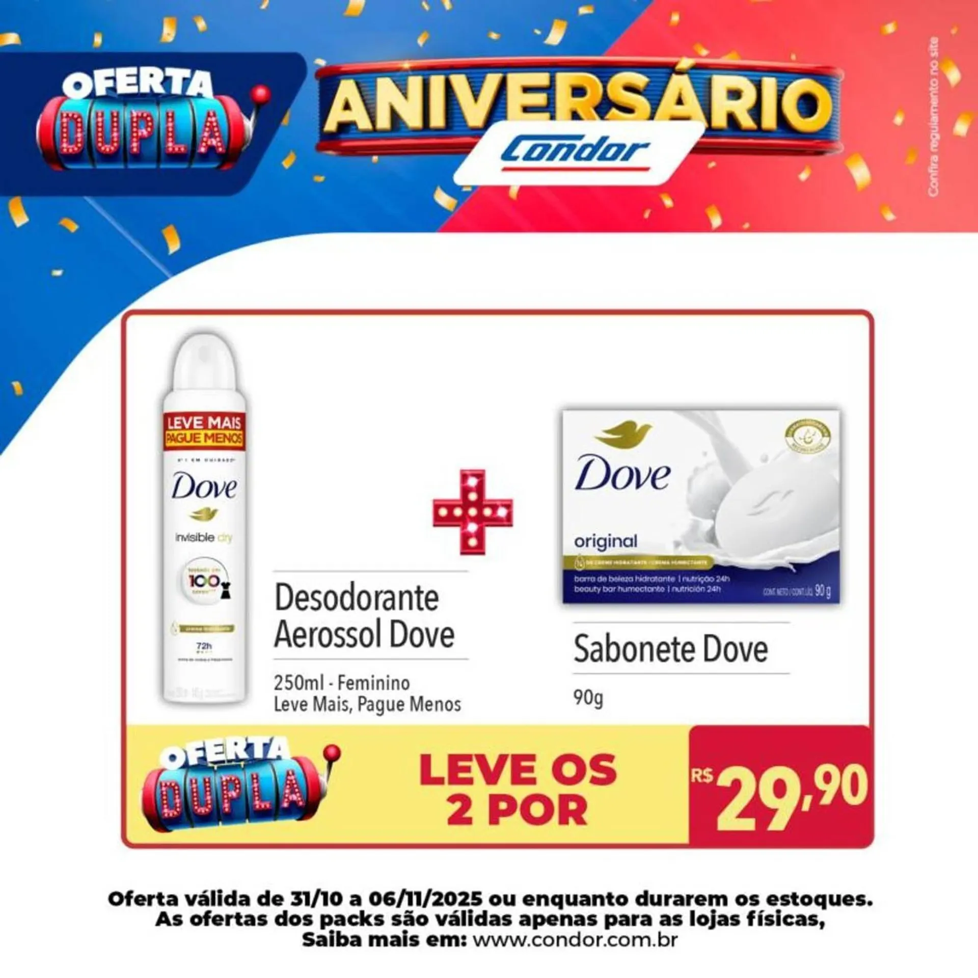 Encarte de Catálogo Supermercados Condor 31 de outubro até 6 de novembro 2025 - Pagina 6