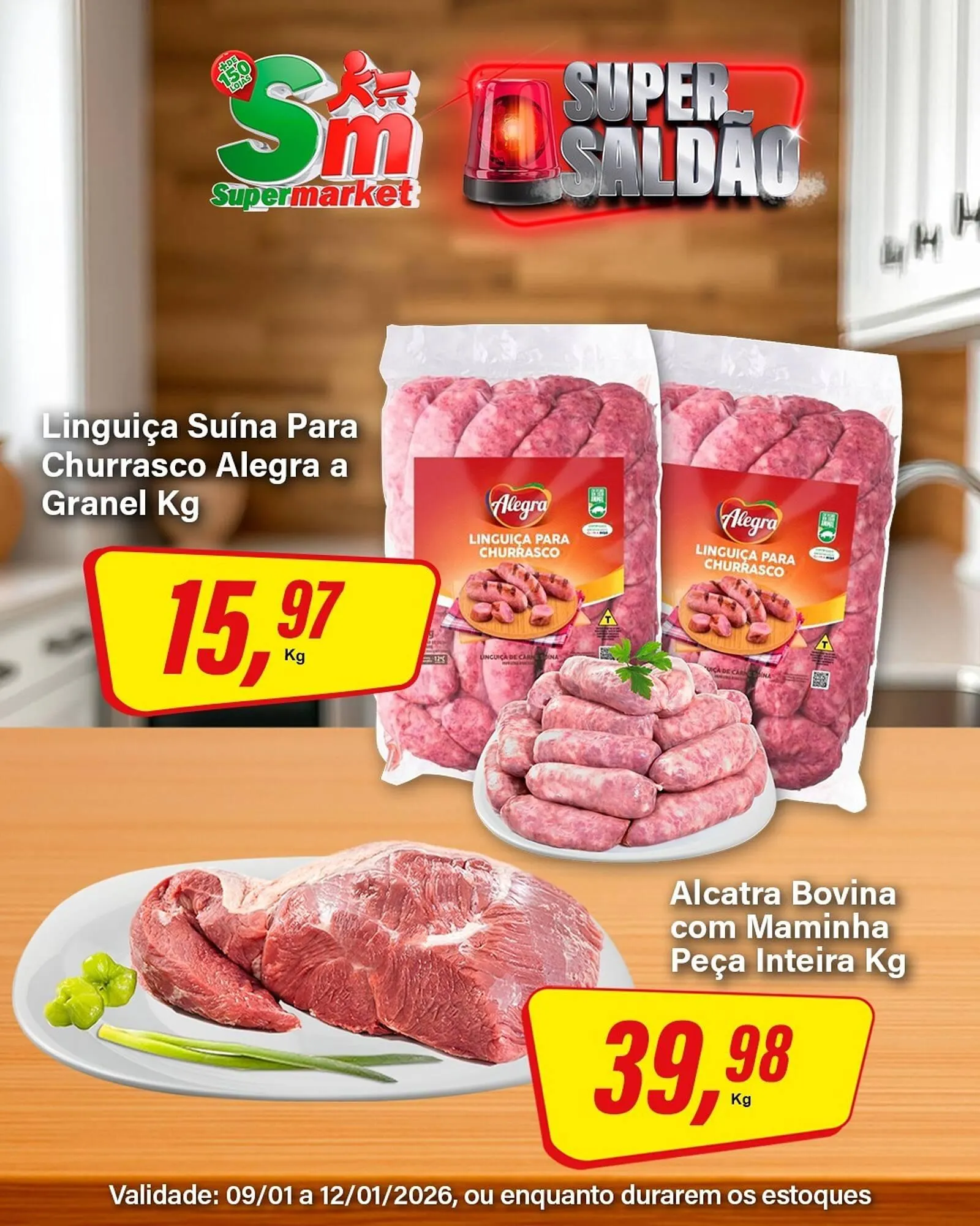 Encarte de Encarte Rede Supermarket 9 de janeiro até 12 de janeiro 2026 - Pagina 3