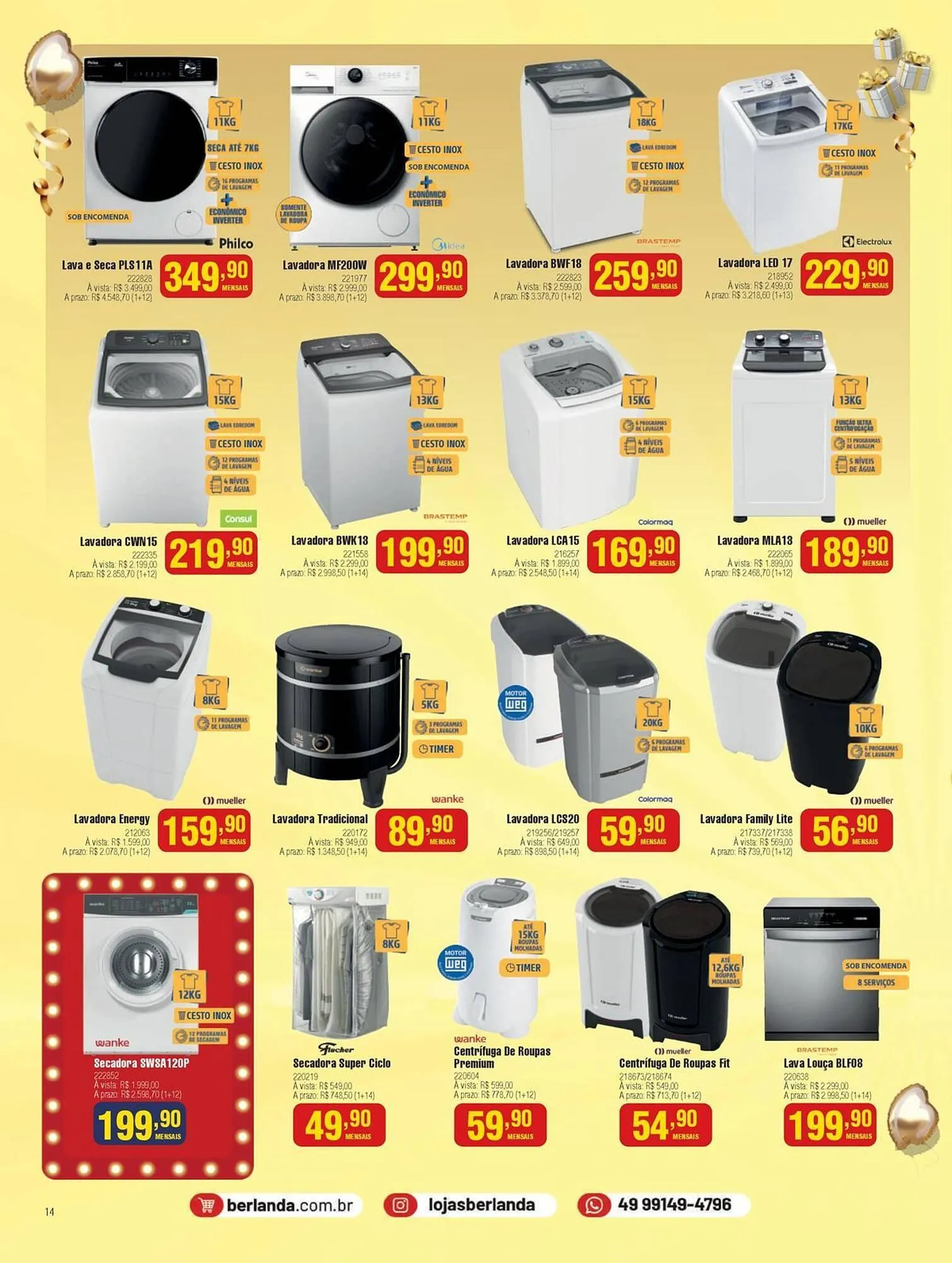 Encarte de Catálogo Berlanda 23 de junho até 4 de julho 2025 - Pagina 14