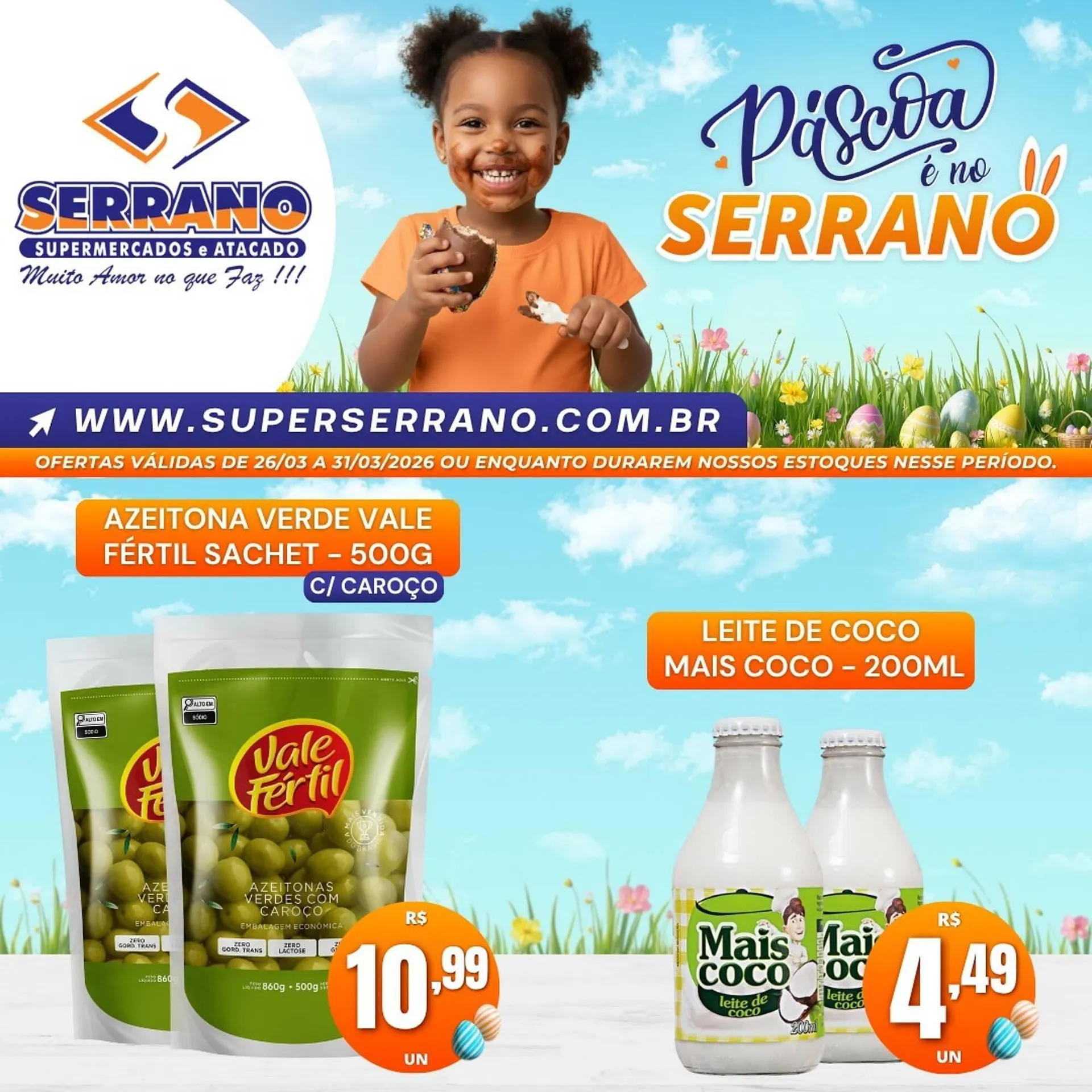 Encarte de Catálogo Serrano Supermercado 27 de março até 31 de março 2026 - Pagina 5
