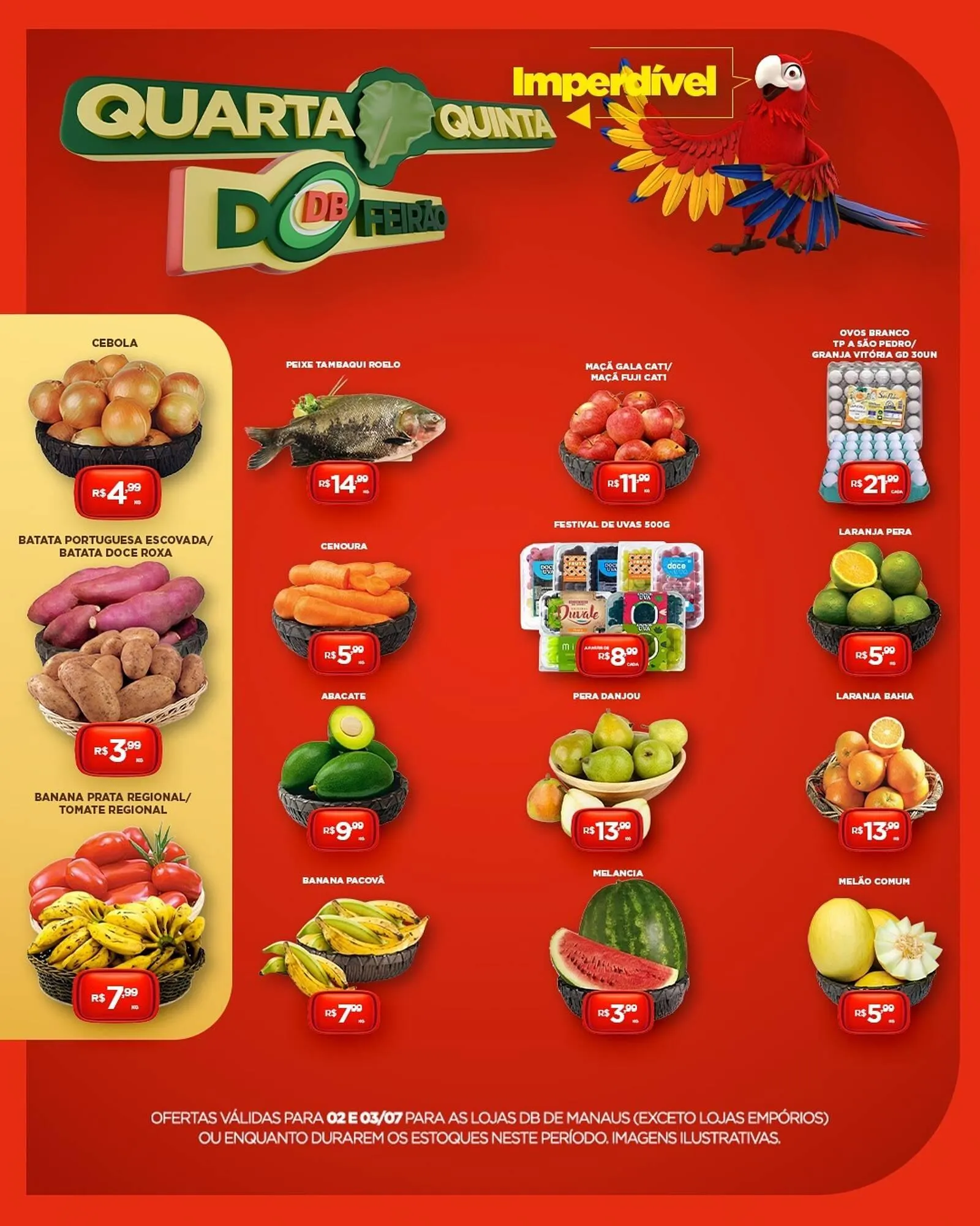 Encarte de Catálogo DB Supermercados 2 de julho até 3 de julho 2025 - Pagina 1