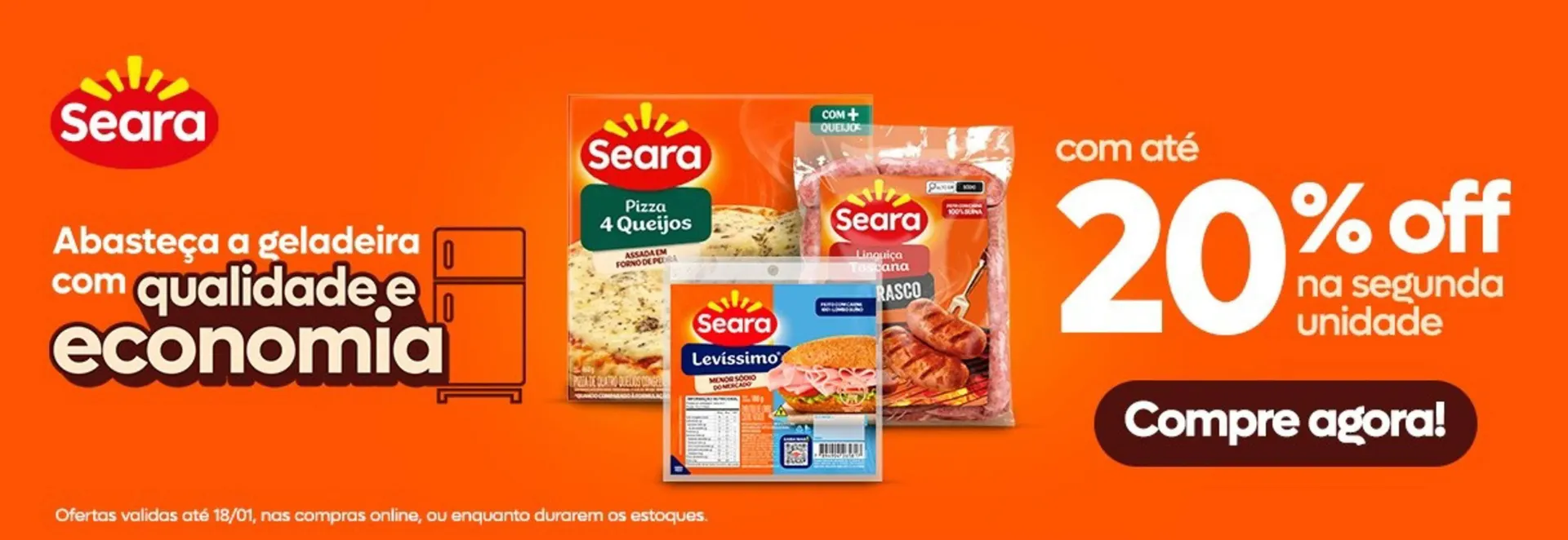 Encarte de Folheto Tenda Atacado 9 de janeiro até 18 de janeiro 2026 - Pagina 1