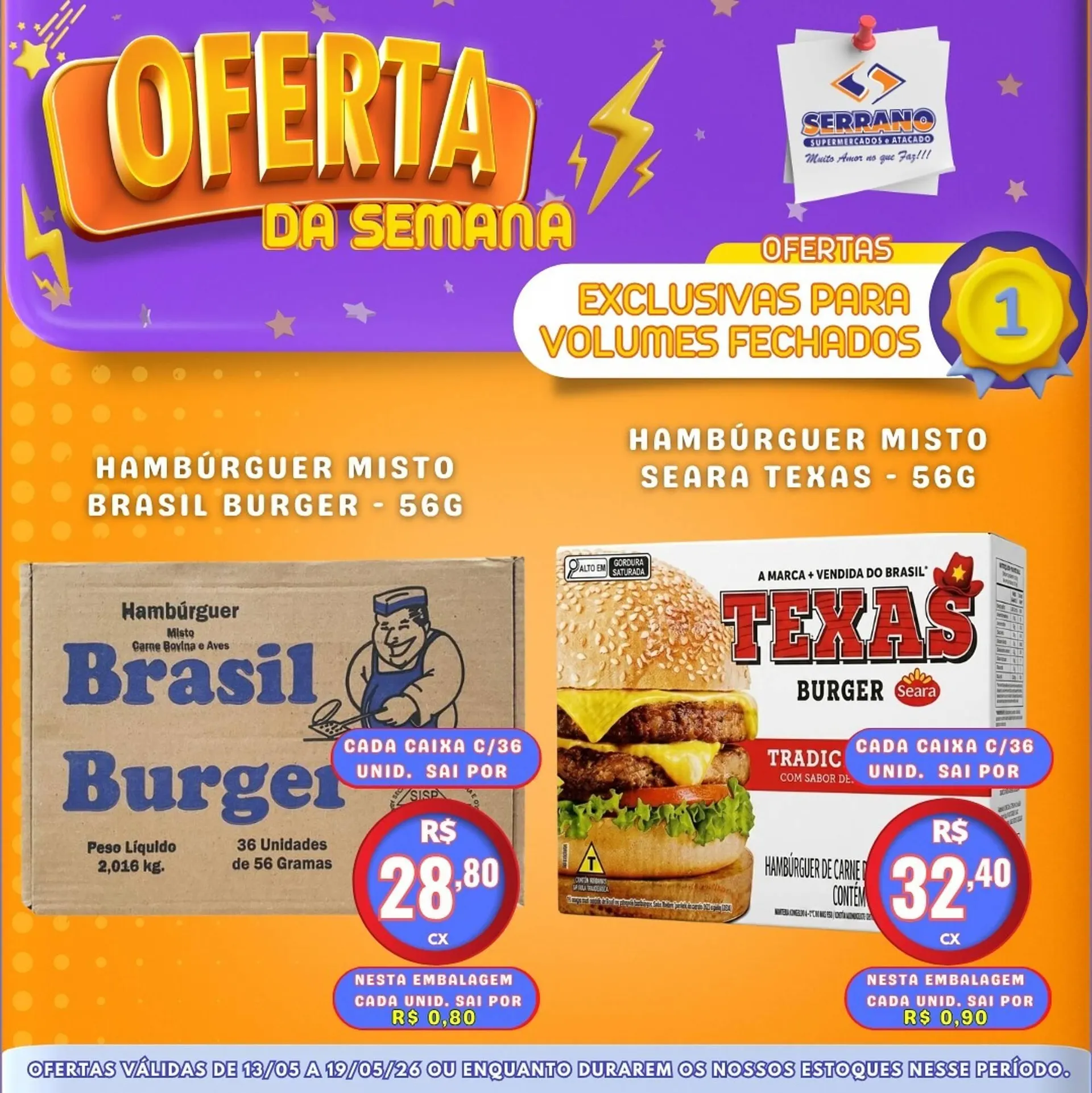 Encarte de Catálogo Serrano Supermercado 13 de maio até 19 de maio 2026 - Pagina 2