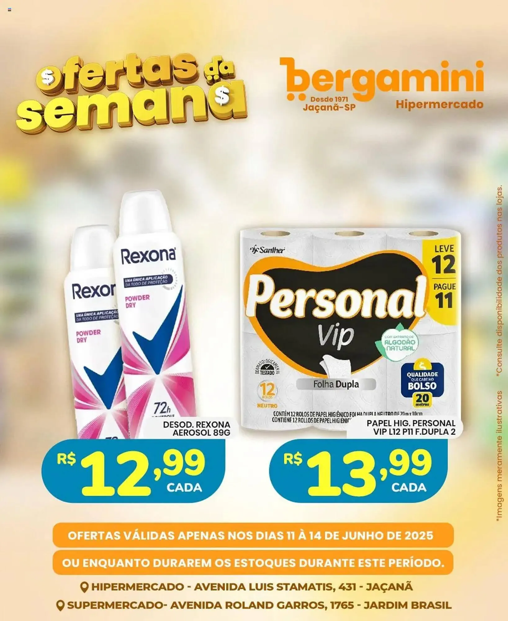 Encarte de Catálogo Supermercado Bergamini 11 de junho até 15 de junho 2025 - Pagina 9