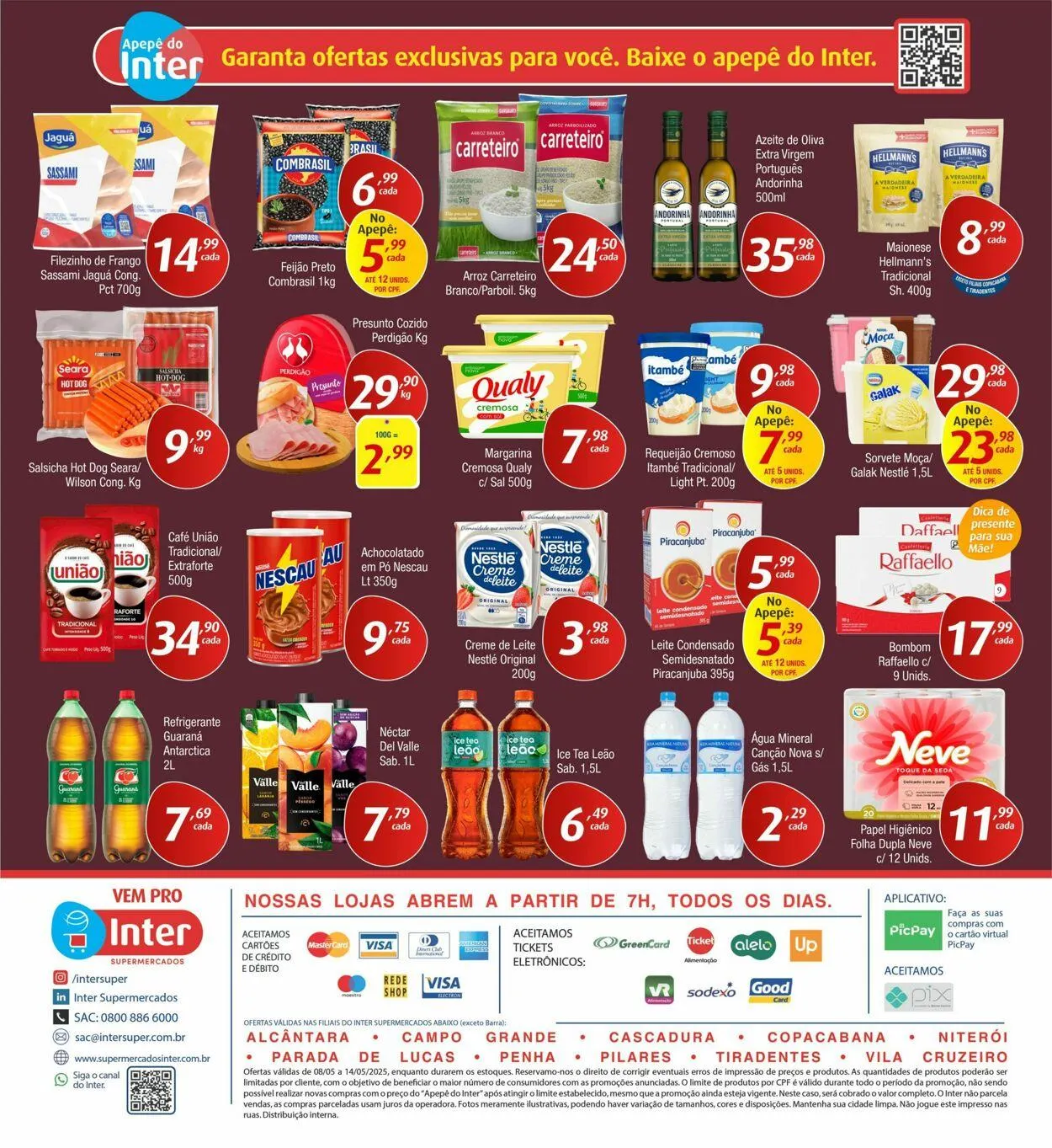 Encarte de Inter Supermercados 5 de maio até 14 de maio 2025 - Pagina 2