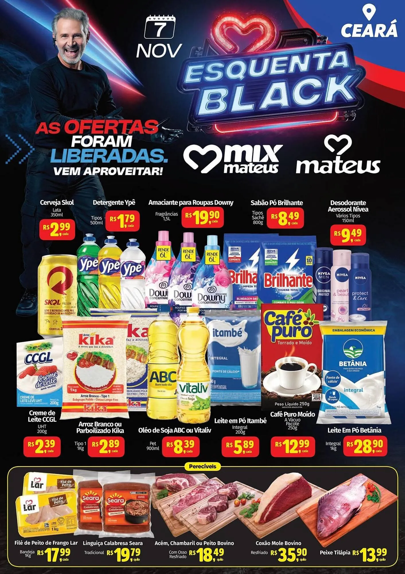 Encarte de Catálogo Supermercados Mateus 7 de novembro até 7 de novembro 2025 - Pagina 1