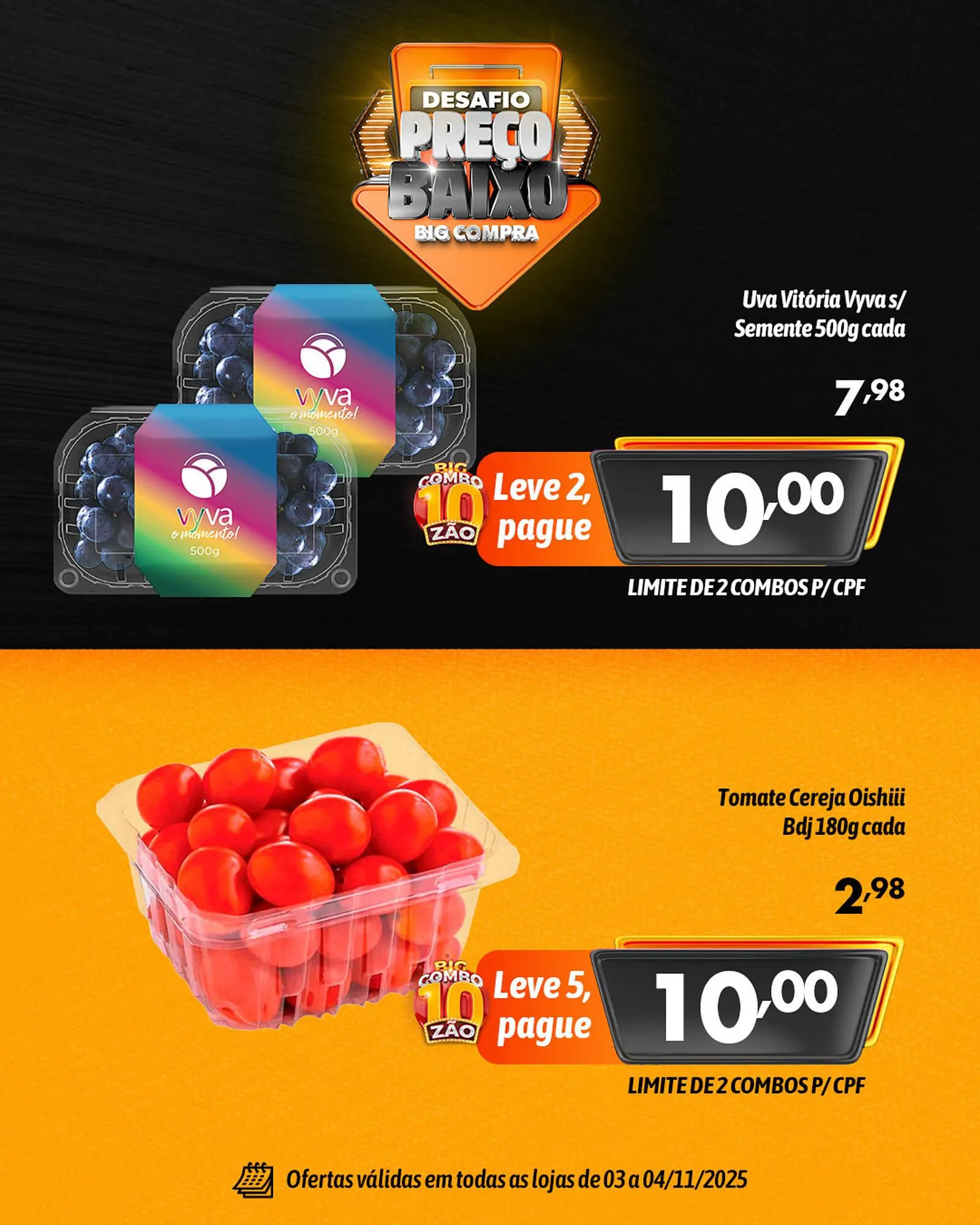 Encarte de Catálogo Supermercados Big Compra 3 de novembro até 4 de novembro 2025 - Pagina 3