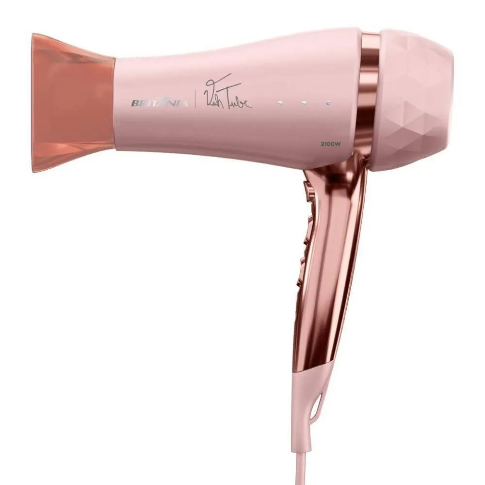 Secador De Cabelos Britânia Linha Viih Tube Bivolt Bsc21a