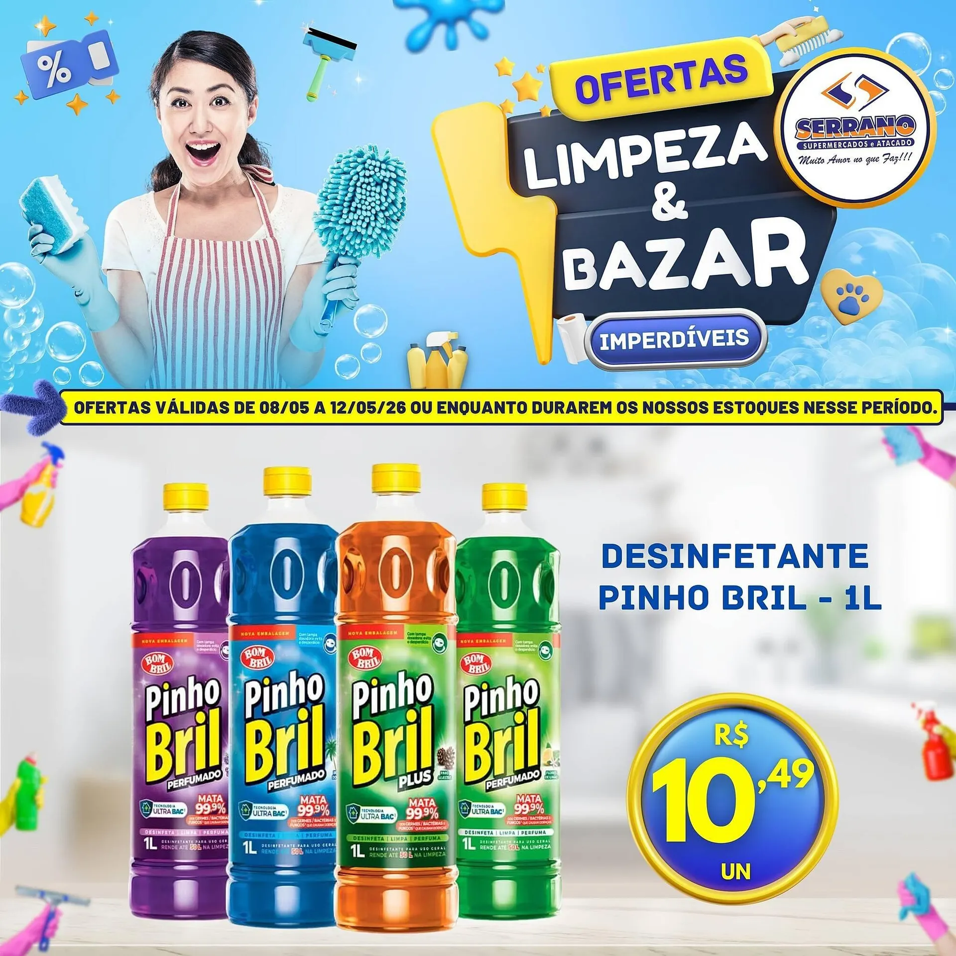 Encarte de Catálogo Serrano Supermercado 8 de maio até 12 de maio 2026 - Pagina 7