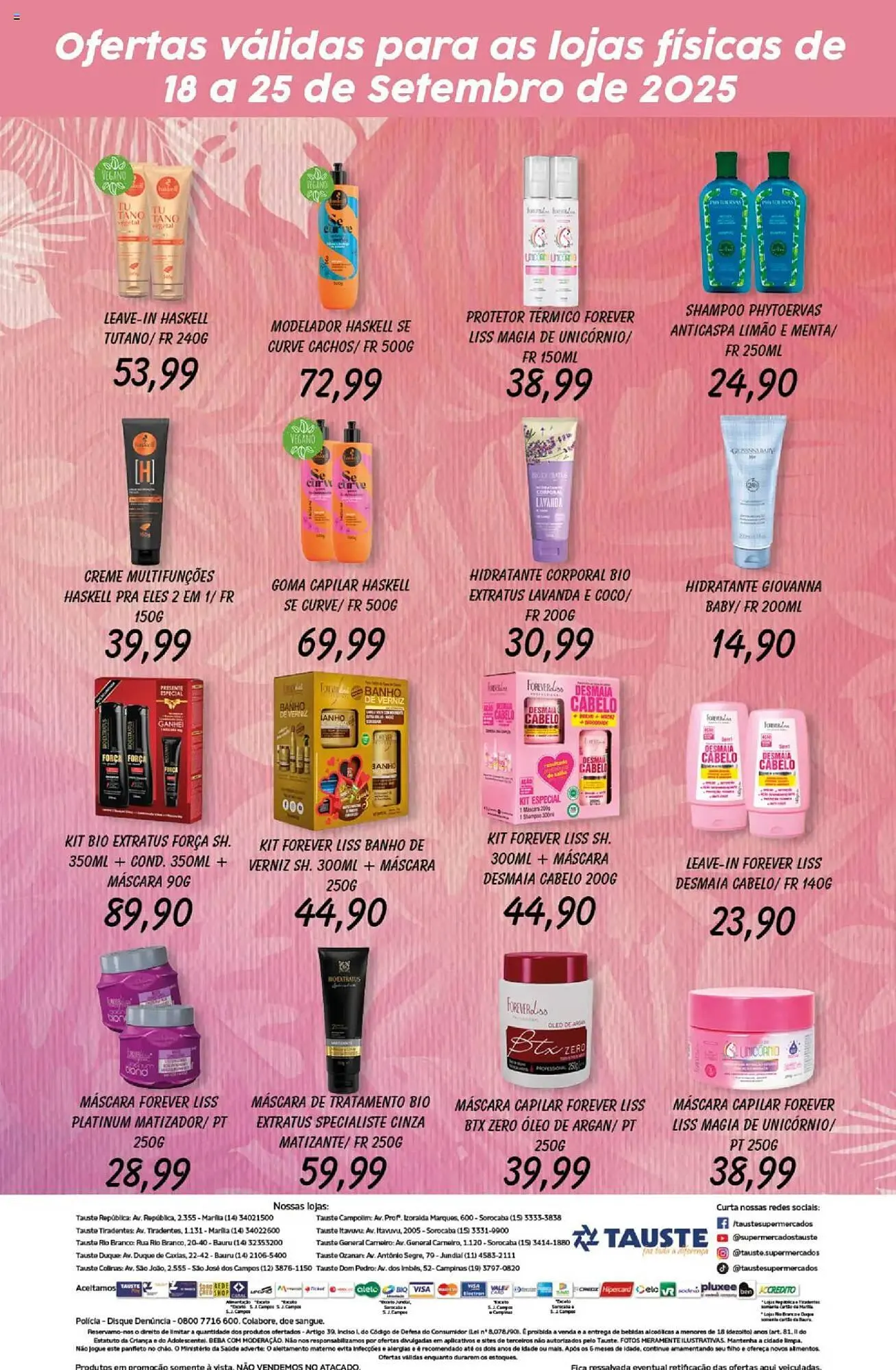 Encarte de Catálogo Supermercados Tauste 18 de setembro até 26 de setembro 2025 - Pagina 2