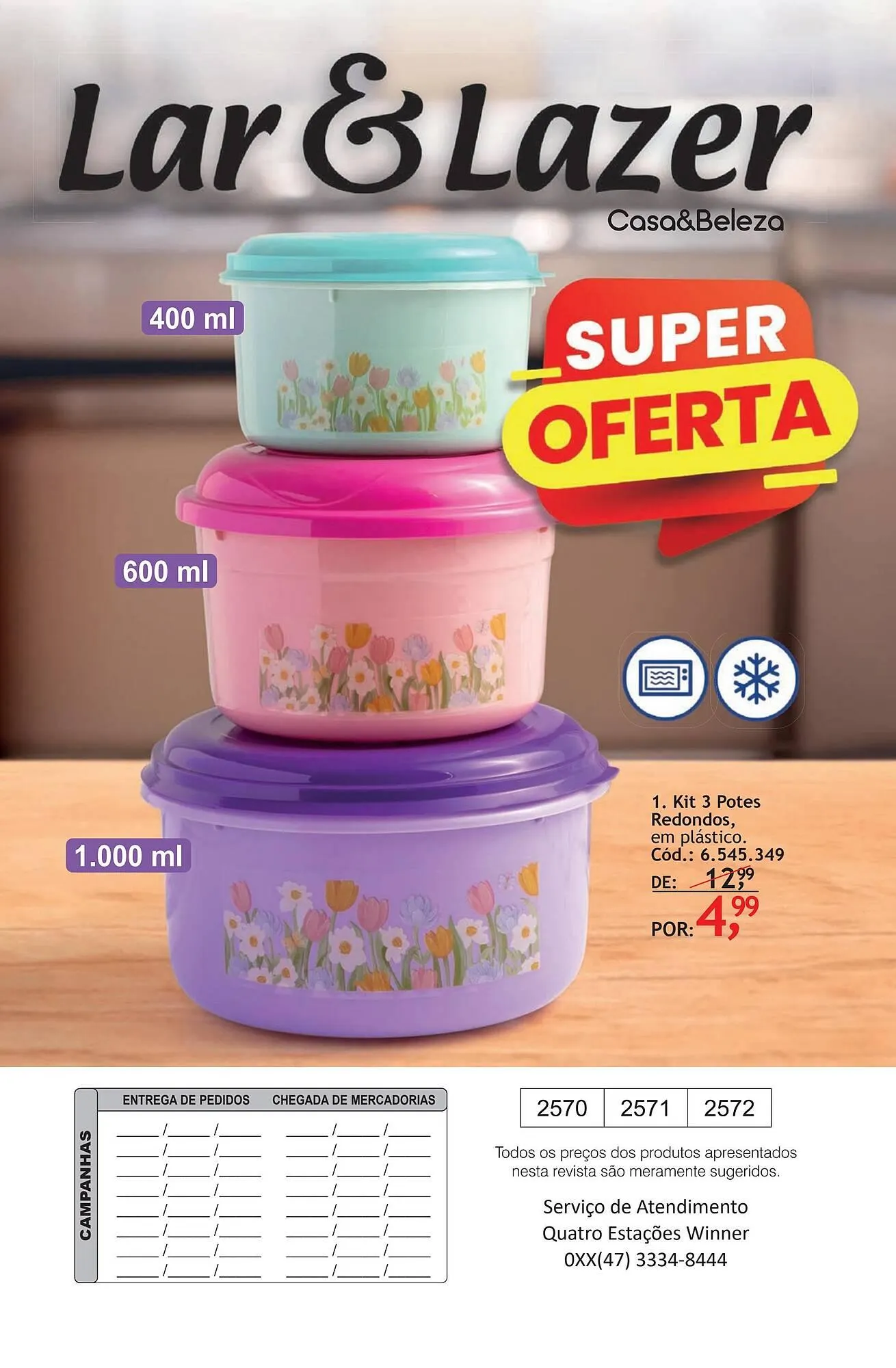 Encarte de Catálogo Quatro Estações 4 de junho até 30 de setembro 2025 - Pagina 132