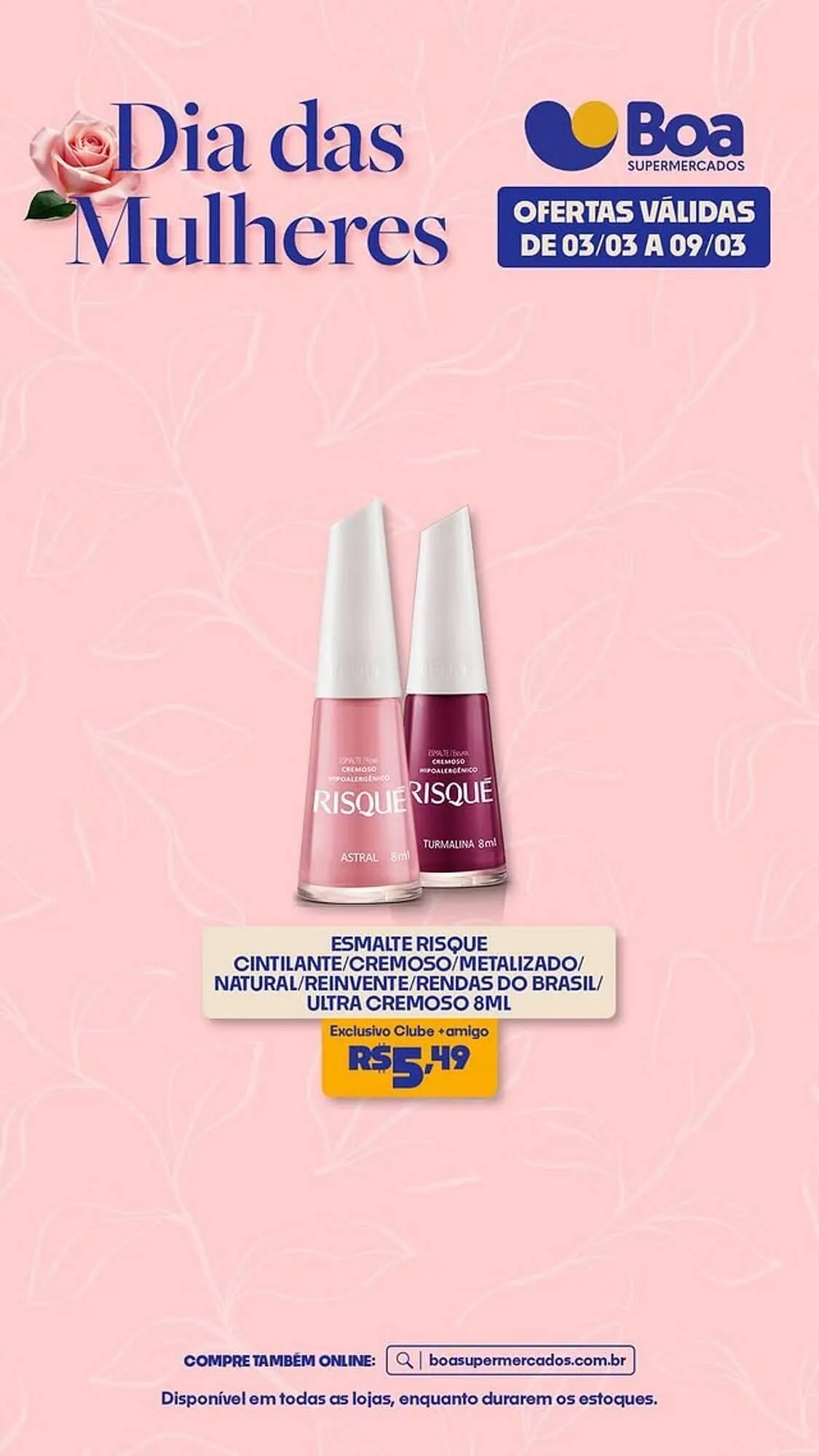 Encarte de Tabloide Boa Supermercados 5 de março até 9 de março 2026 - Pagina 2