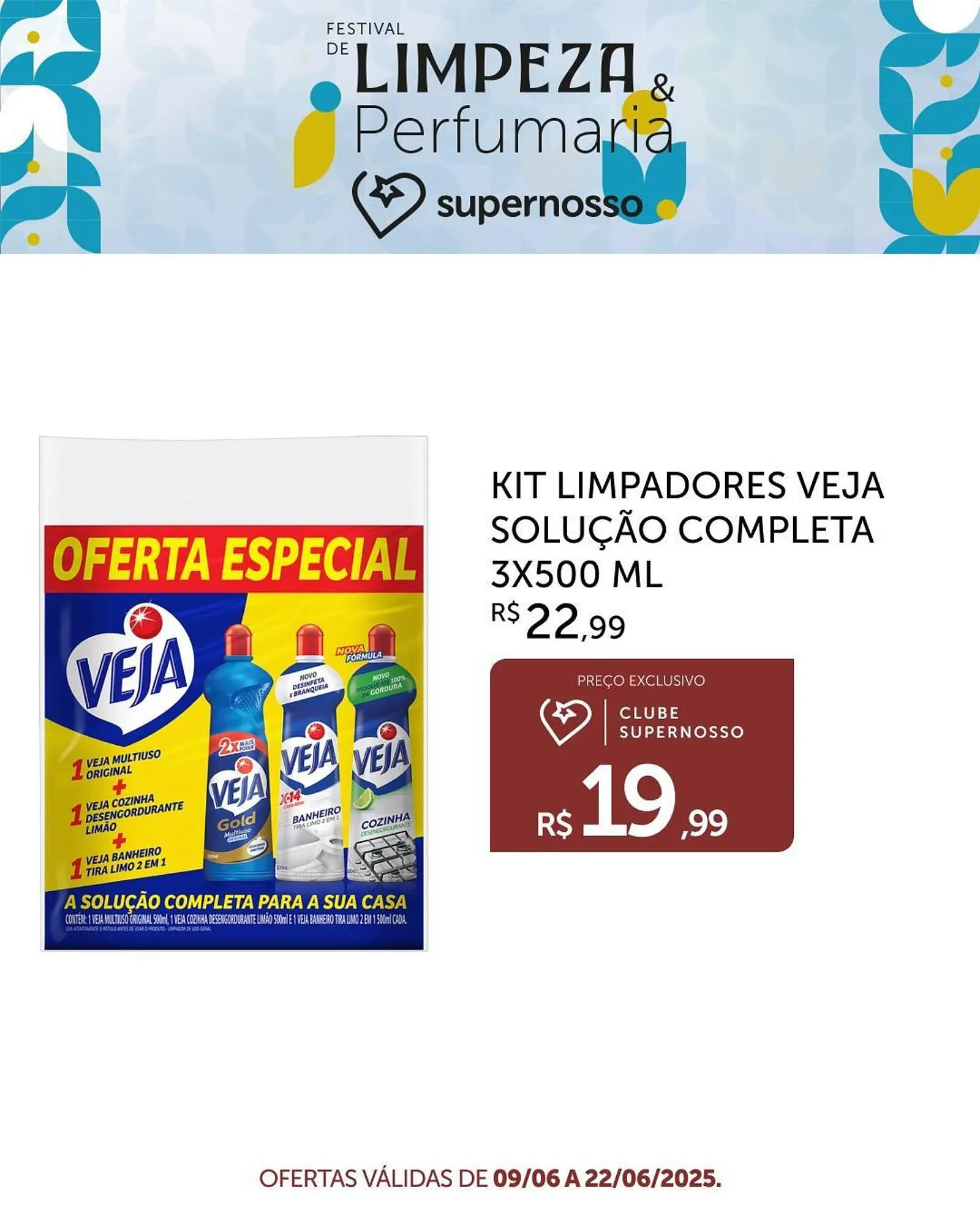 Encarte de Catálogo Super Nosso 9 de junho até 22 de junho 2025 - Pagina 3