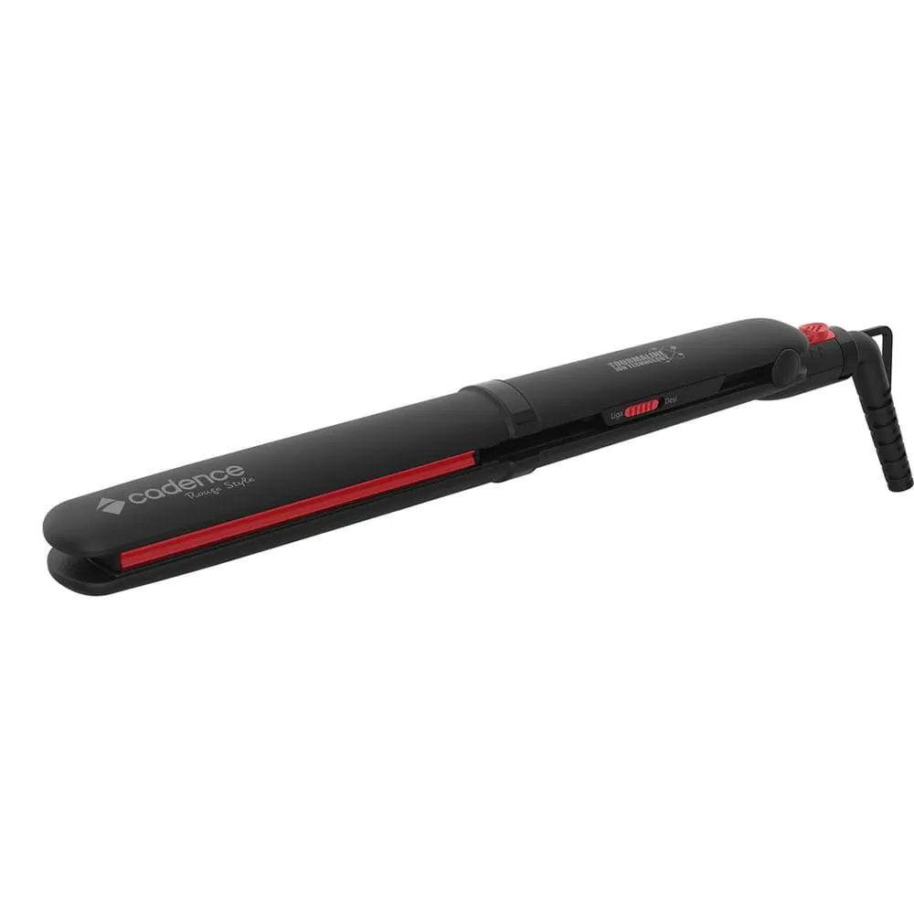Prancha Alisadora de Cabelo Rouge Style Preto Bivolt PAC280BIV - Cadence
