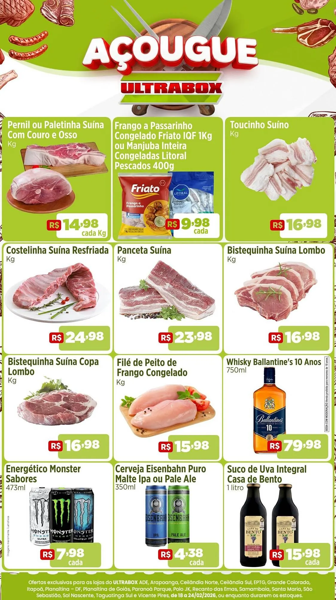 Encarte de Panfleto Ultrabox 18 de fevereiro até 24 de fevereiro 2026 - Pagina 3