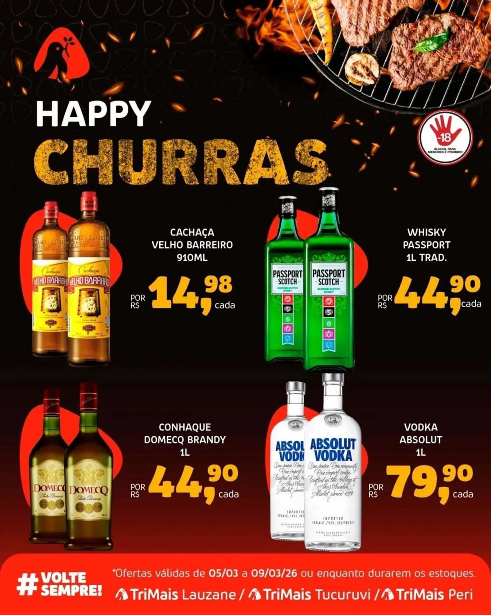 Encarte de Catálogo Trimais Supermercado 5 de março até 9 de março 2026 - Pagina 9