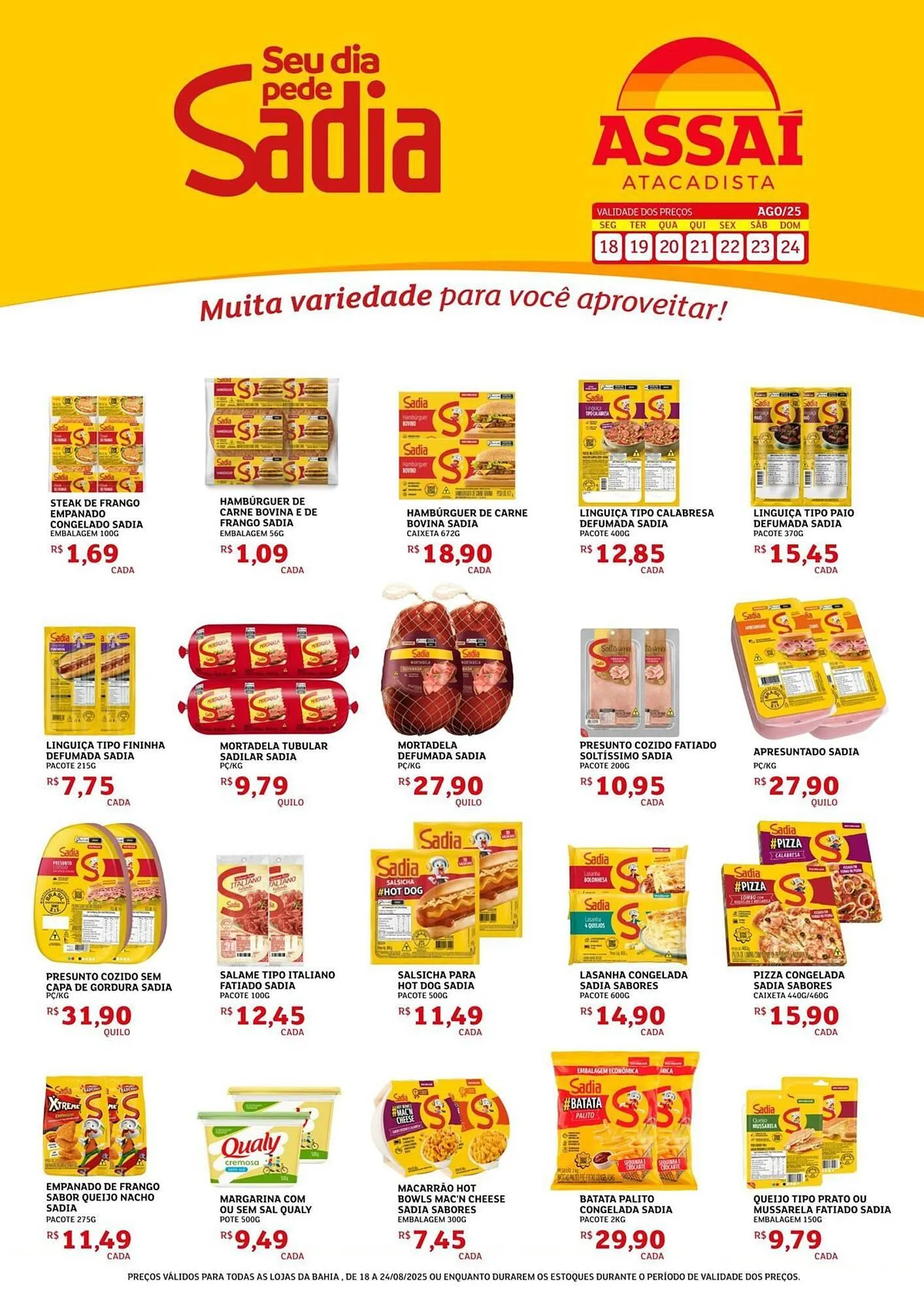 Encarte de Catálogo Assaí Atacadista 18 de agosto até 24 de agosto 2025 - Pagina 2