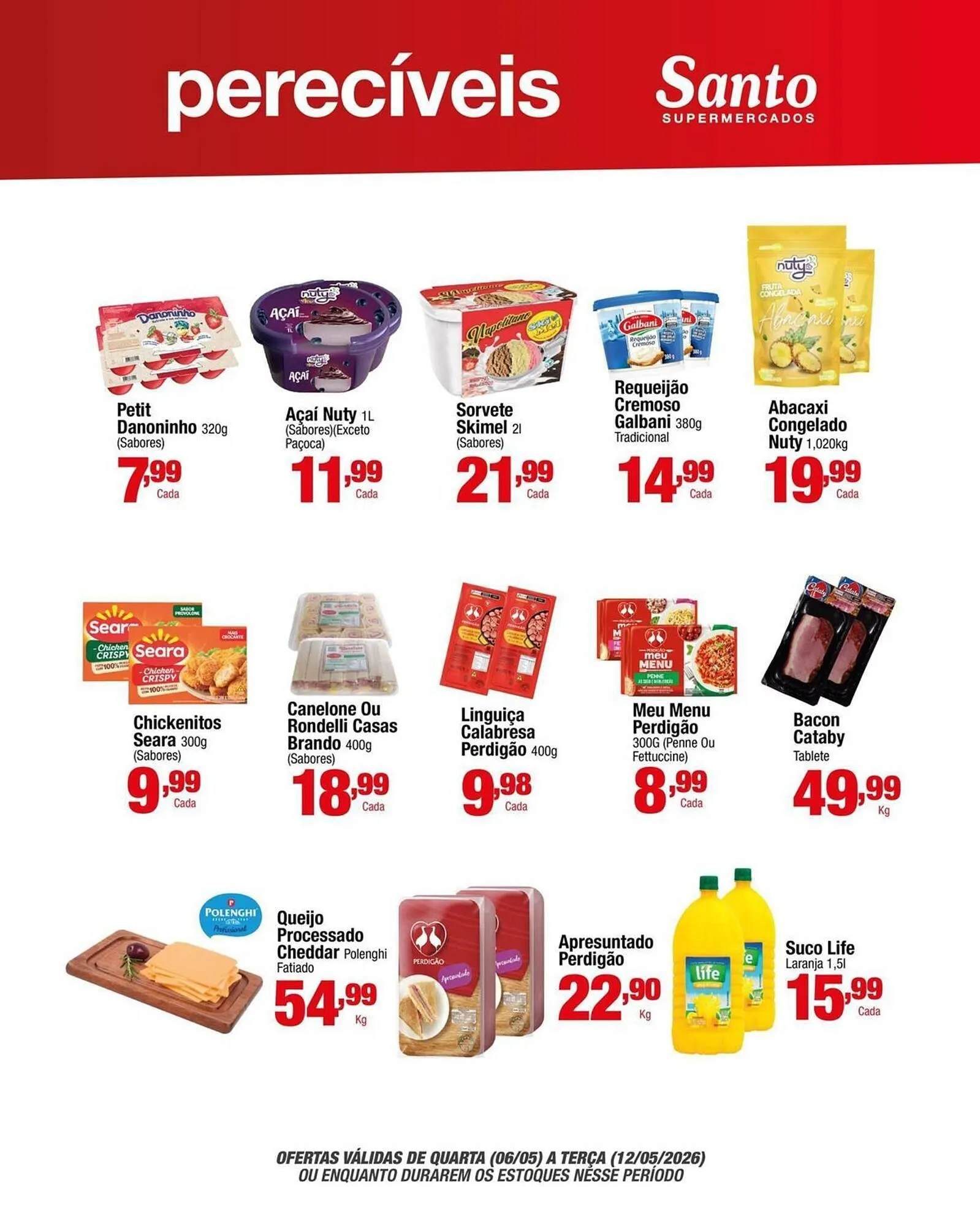 Encarte de Catálogo Santo Supermercados 6 de maio até 10 de maio 2026 - Pagina 6