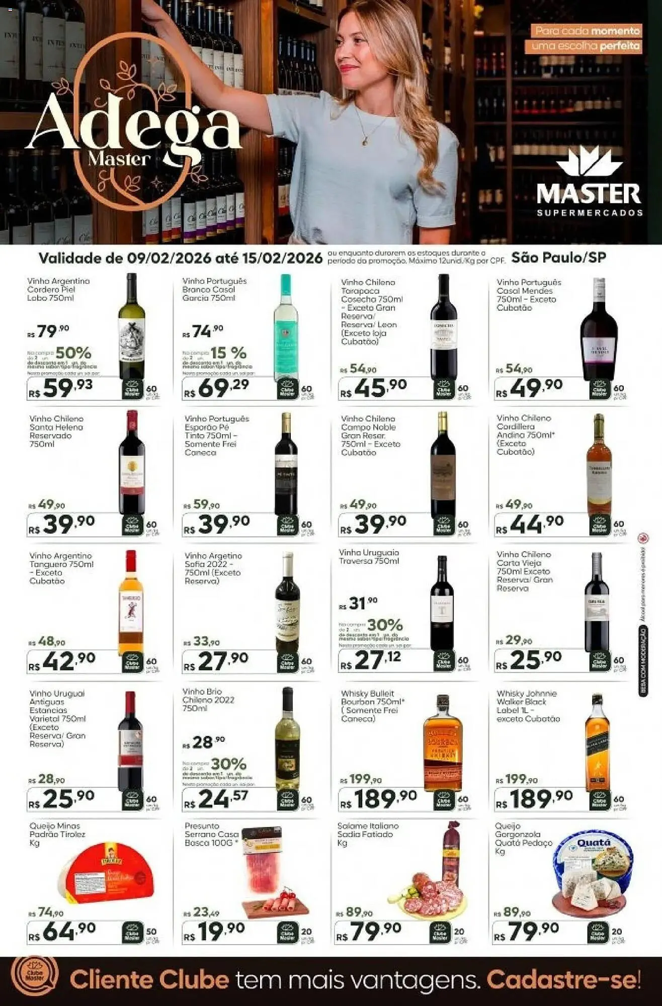 Folheto Master Supermercados - 1