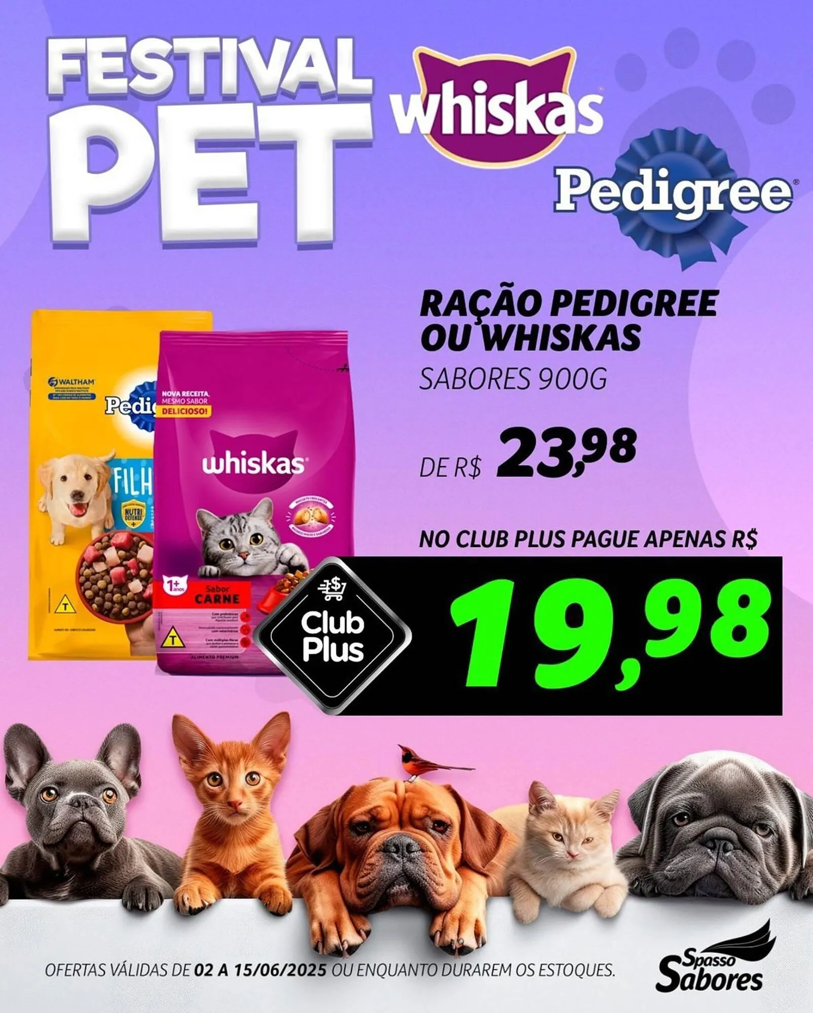 Encarte de Catálogo Spasso Sabores 3 de junho até 15 de junho 2025 - Pagina 1