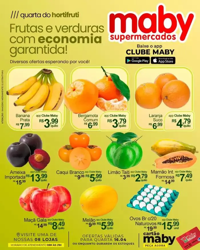 Encarte de Encarte Maby Supermercados 16 de abril até 30 de abril 2025 - Pagina 3