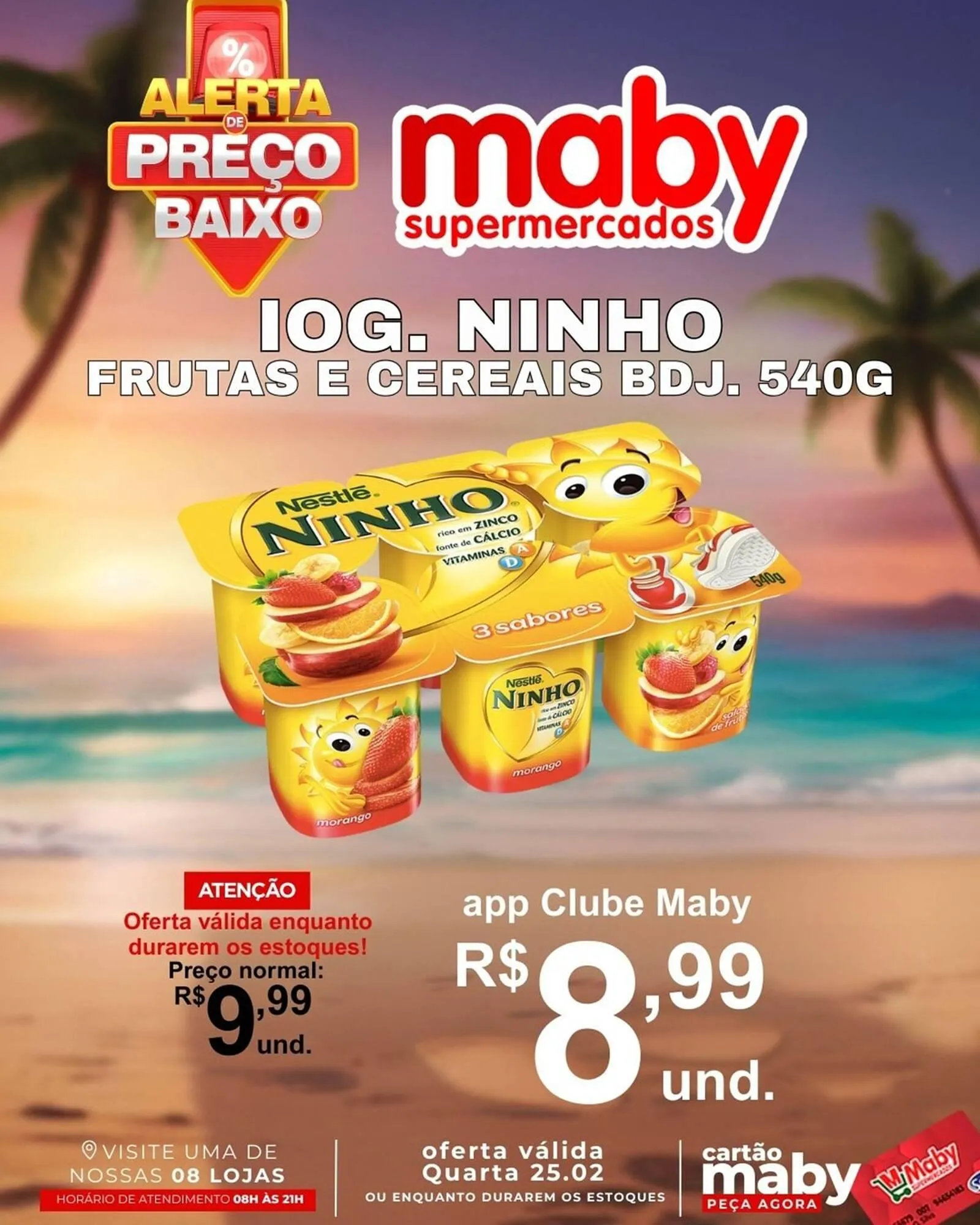 Encarte de Catálogo Maby Supermercados 25 de fevereiro até 25 de fevereiro 2026 - Pagina 1