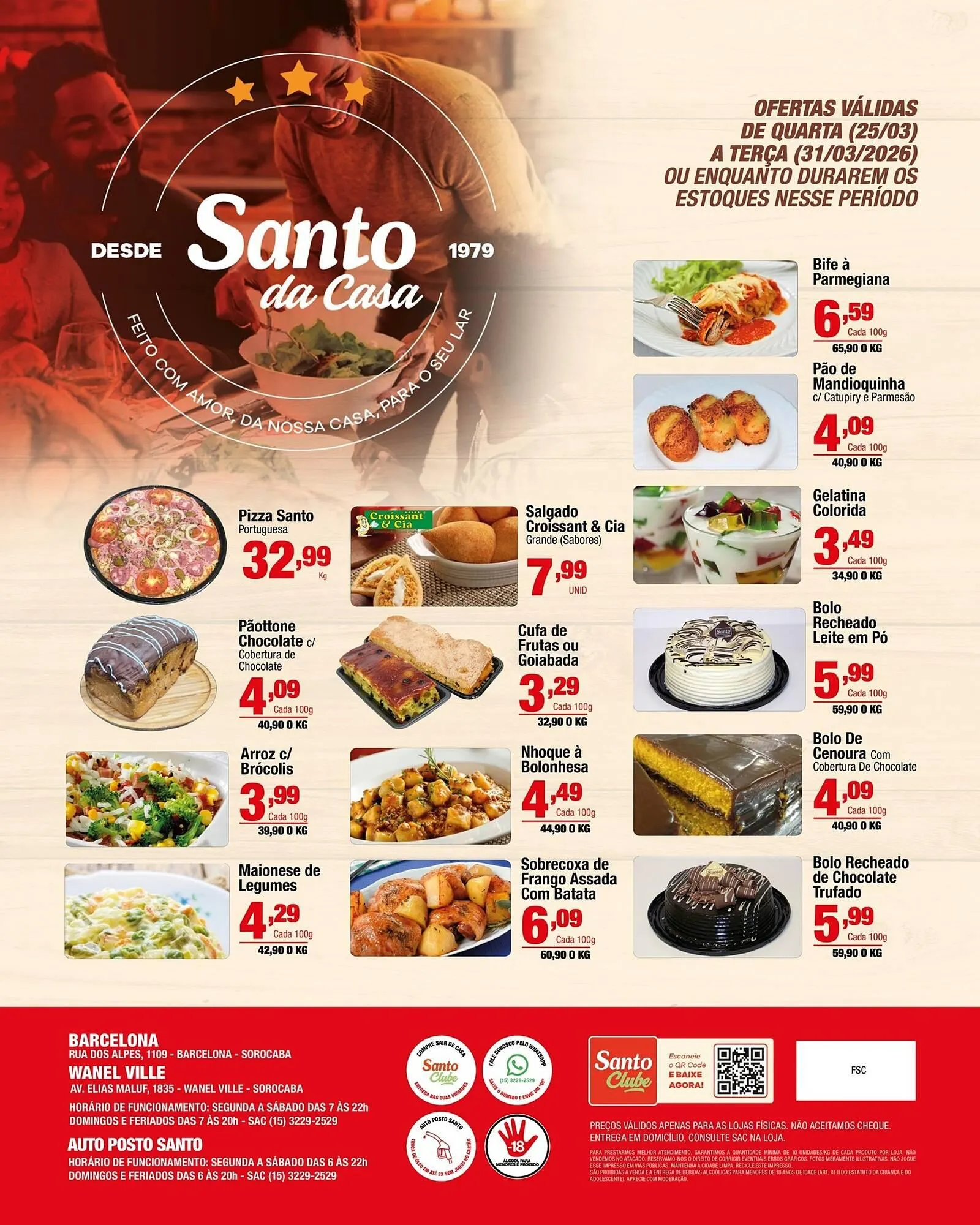Encarte de Catálogo Santo Supermercados 25 de março até 27 de março 2026 - Pagina 4