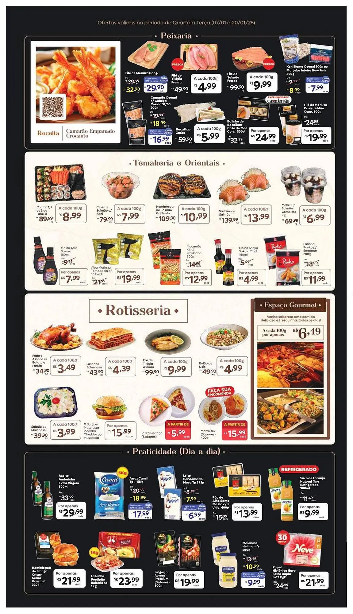 Encarte de Tabloide Barbosa Supermercados 7 de janeiro até 20 de janeiro 2026 - Pagina 3