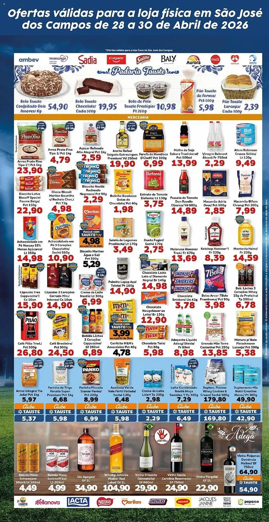 Encarte de Catálogo Supermercados Tauste 28 de abril até 30 de abril 2026 - Pagina 3