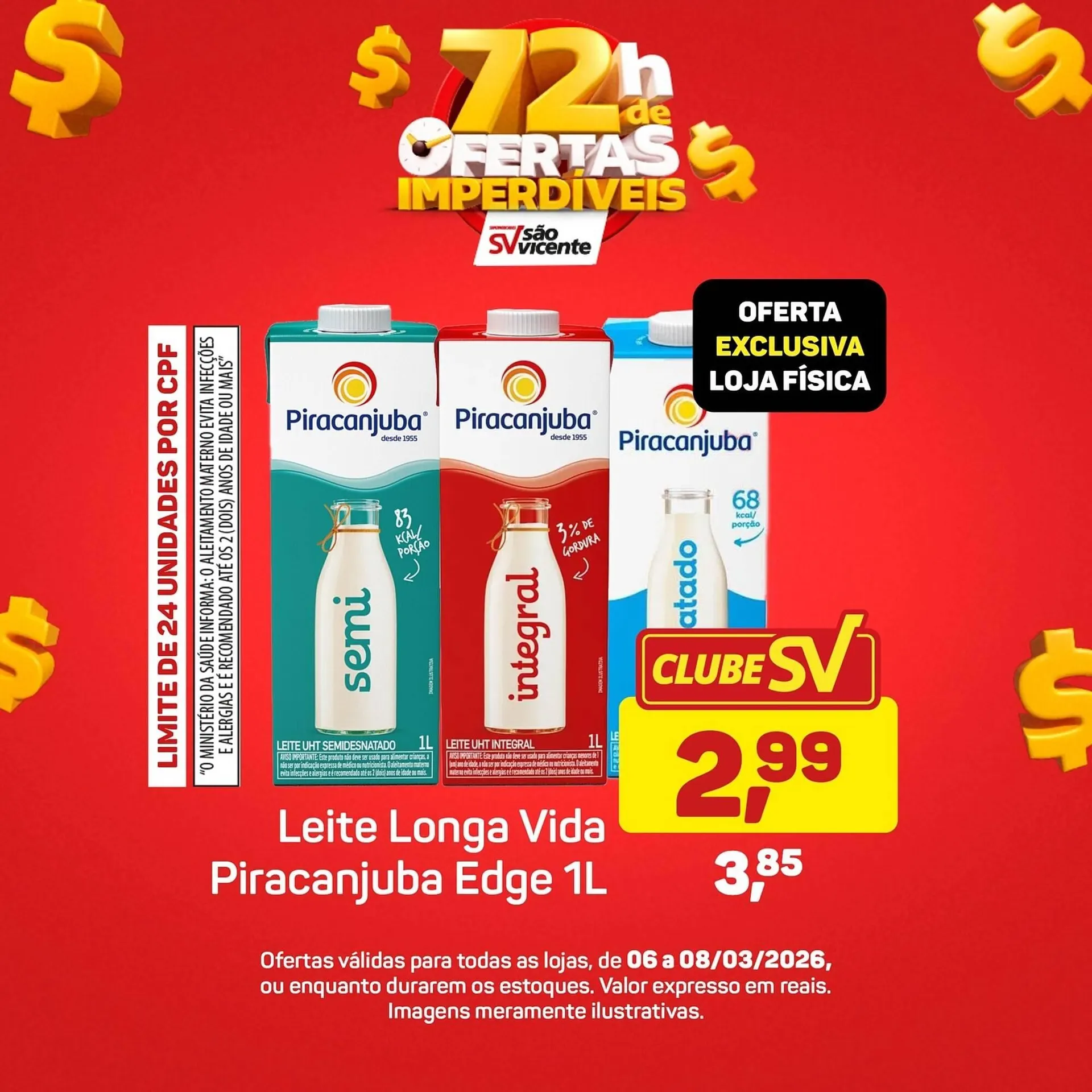 Encarte de Catálogo Supermercados São Vicente 6 de março até 8 de março 2026 - Pagina 2
