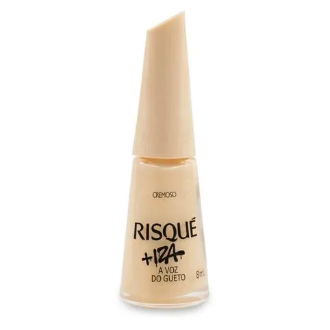 Esmalte Cremoso Risqué +Iza A Voz do Gueto 8ml