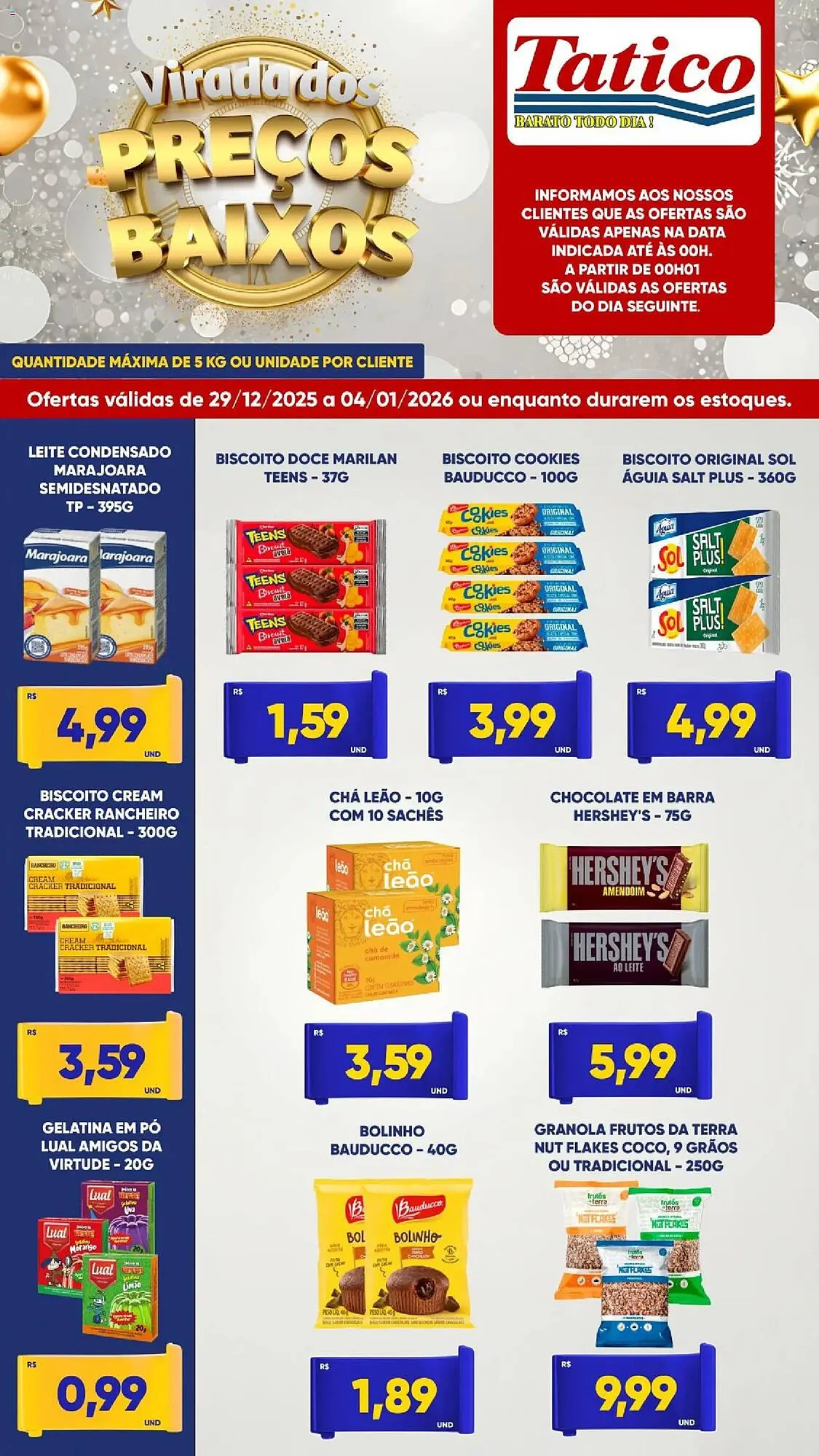 Encarte de Tabloide Tatico 29 de dezembro até 4 de janeiro 2026 - Pagina 4